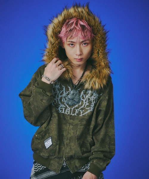 【9/30削除】Trofi eversuM パーカー A'GEM/9 × .kom 『GALFY/ガルフィー』 森林パーカー セレクト