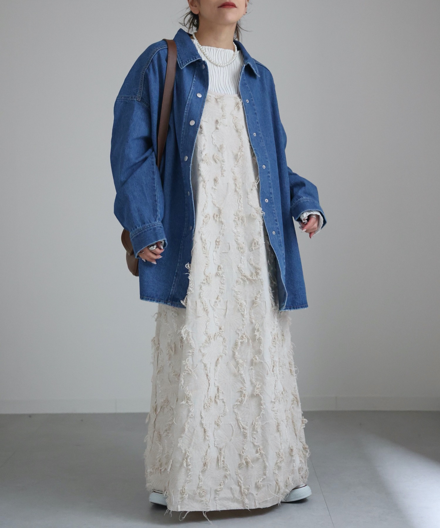 model:156cm  着用サイズ:FREE