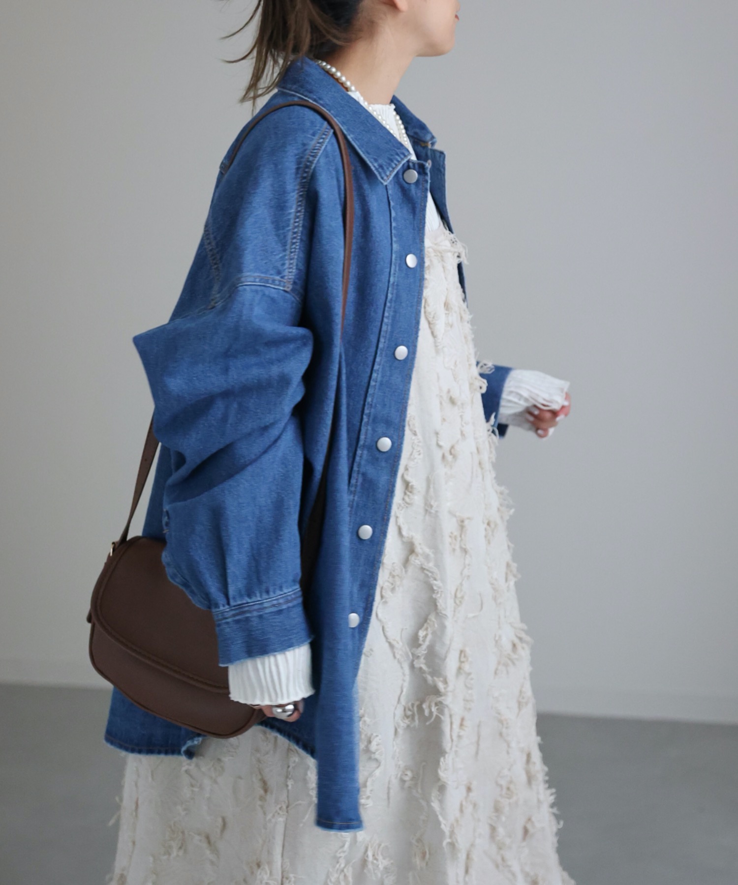 model:156cm  着用サイズ:FREE