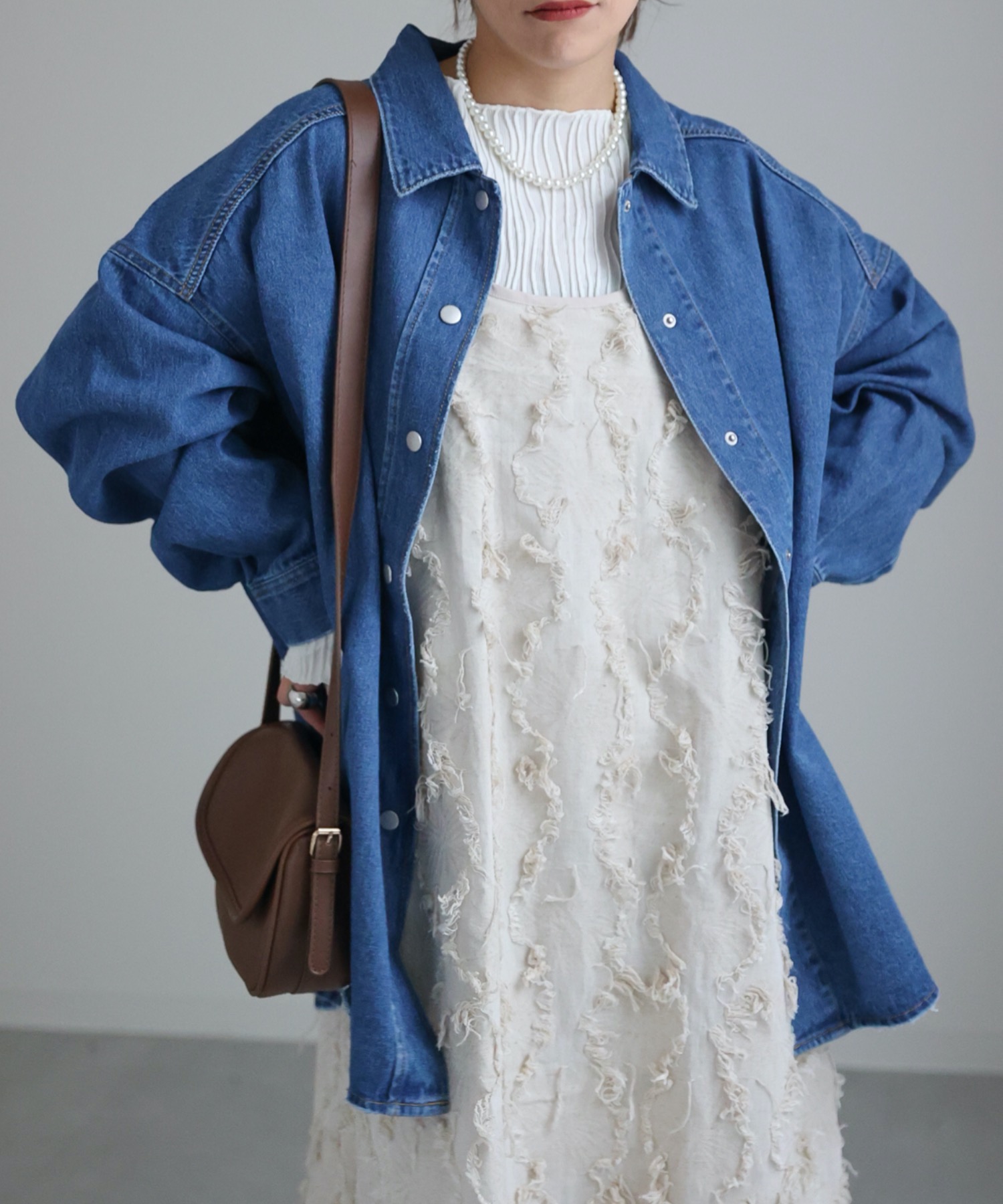 model:156cm  着用サイズ:FREE