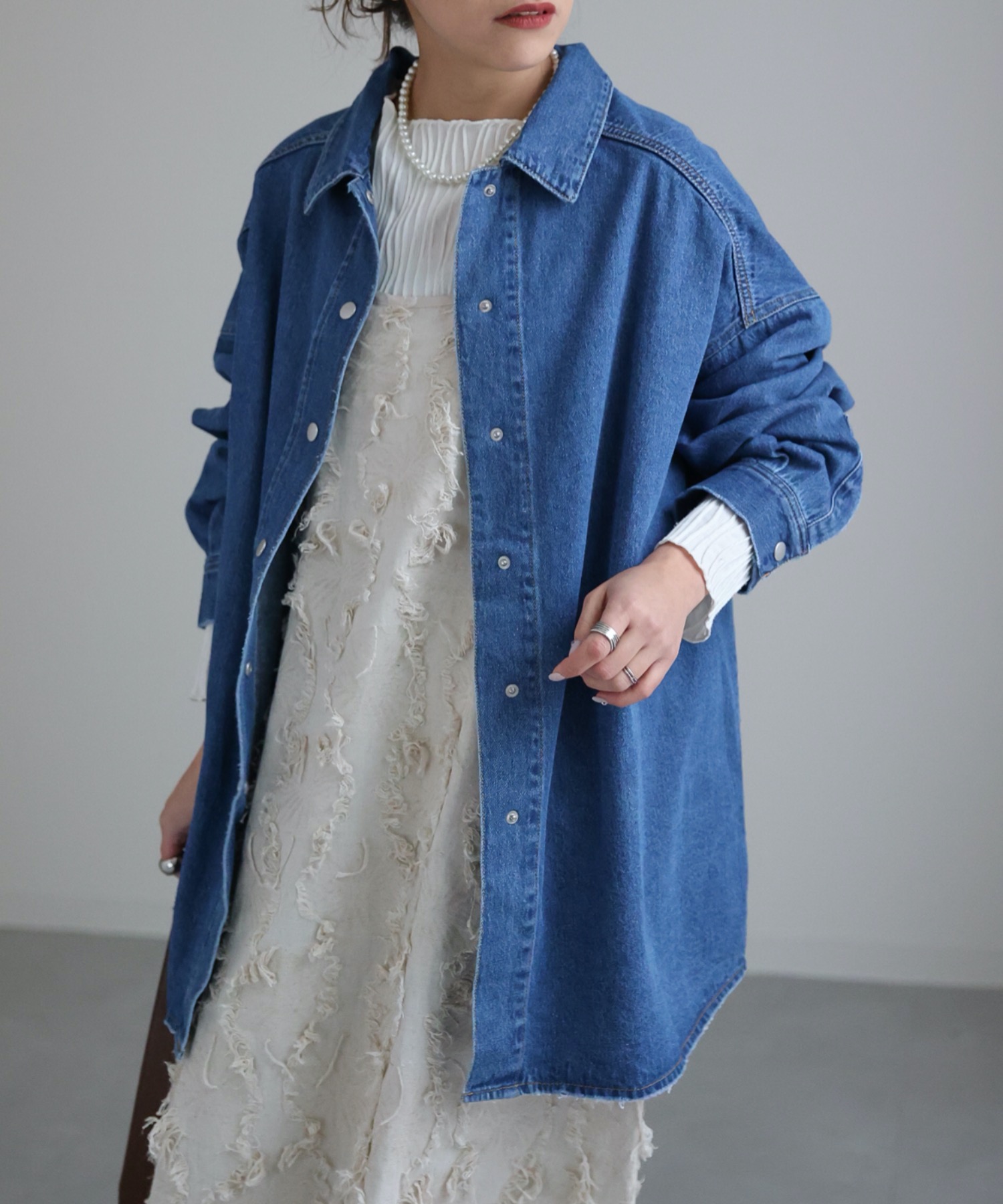 model:156cm  着用サイズ:FREE