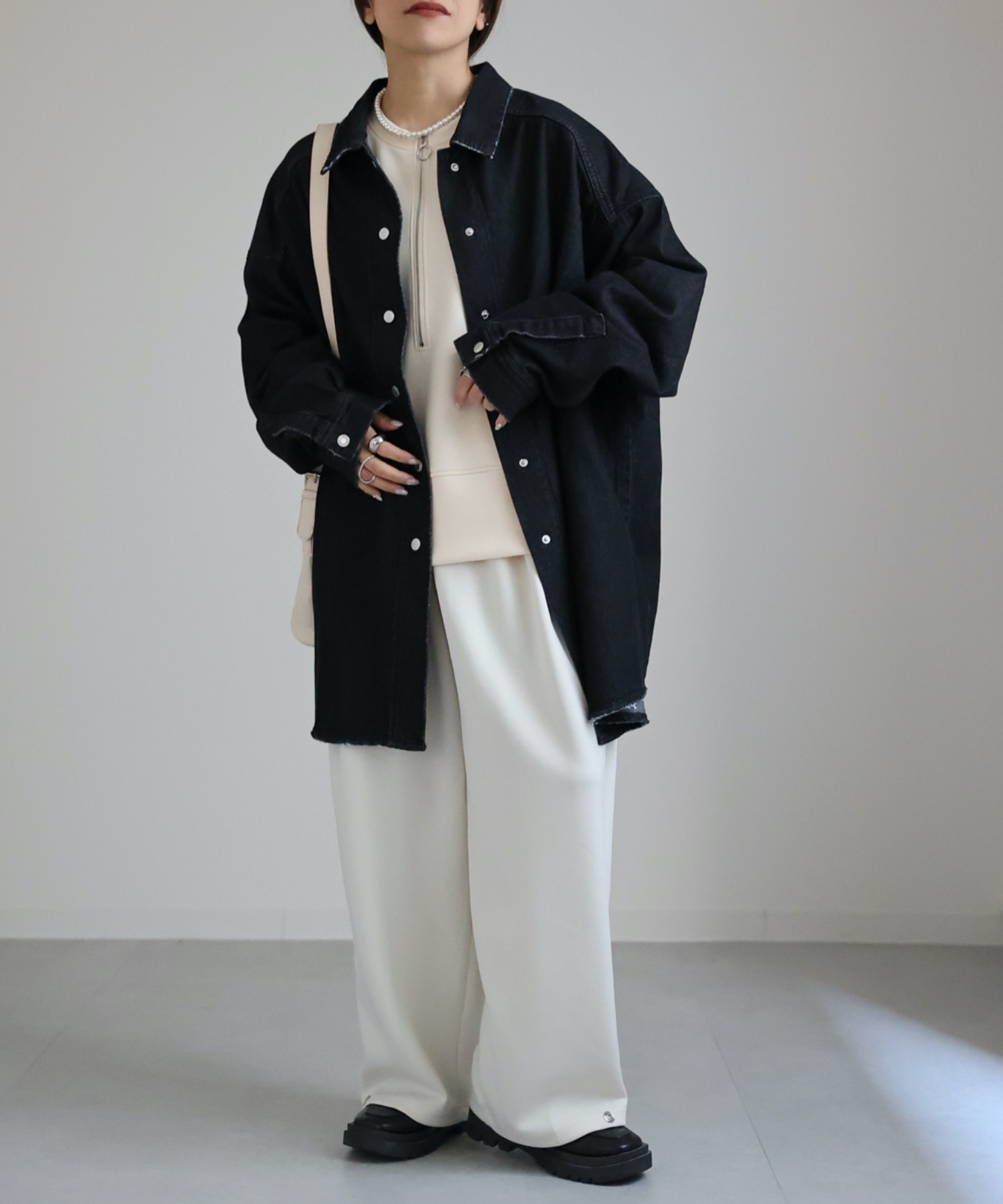 model:156cm  着用サイズ:FREE