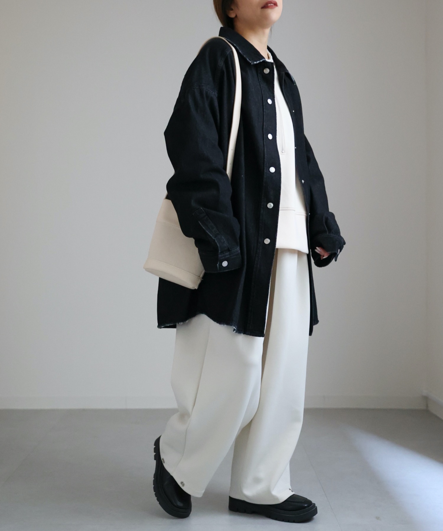 model:156cm  着用サイズ:FREE