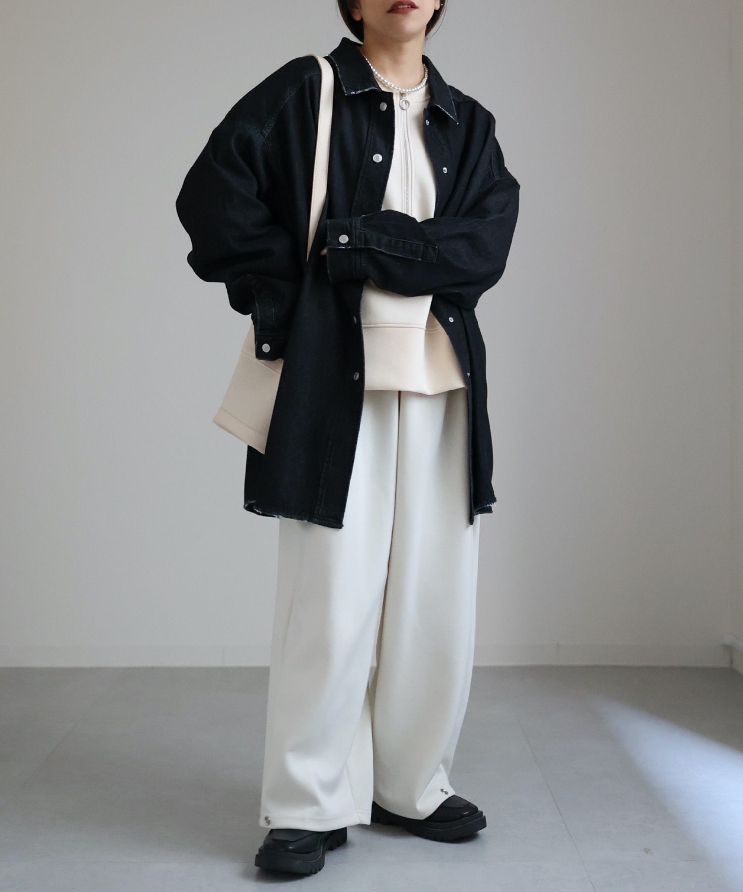 model:156cm  着用サイズ:FREE
