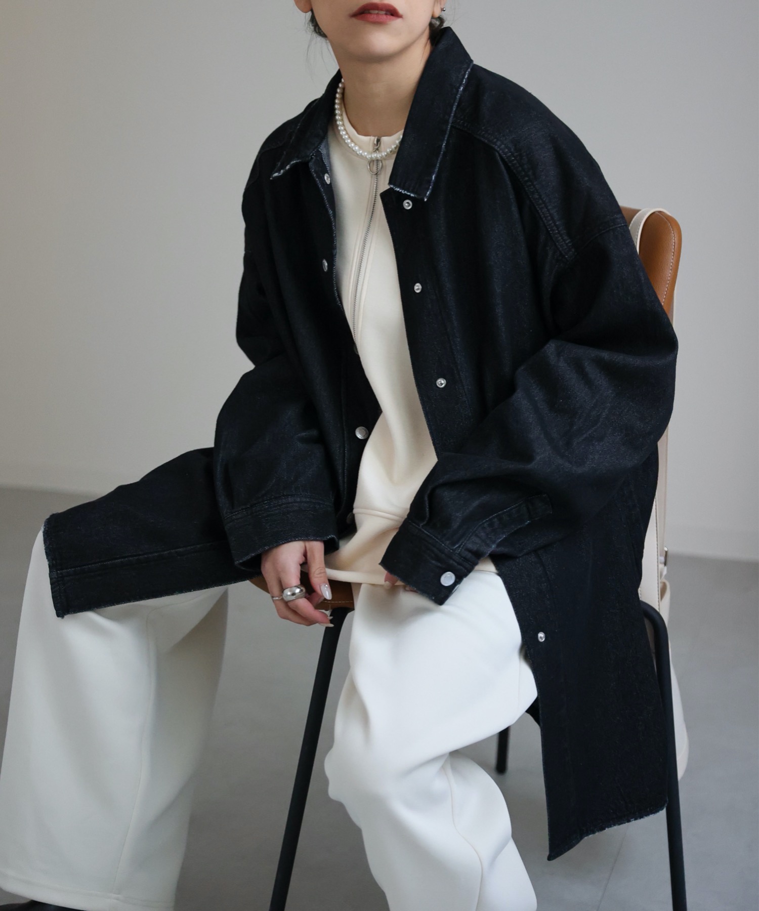 model:156cm  着用サイズ:FREE