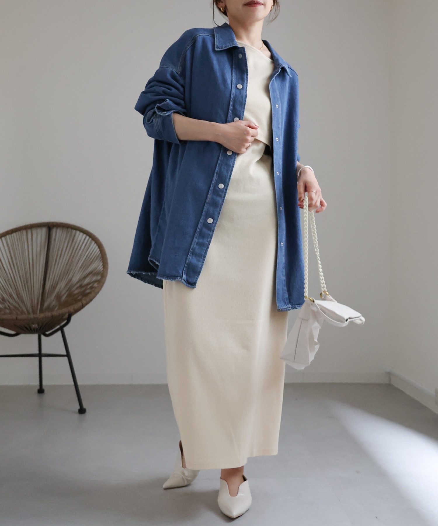 model:162cm  着用サイズ:FREE