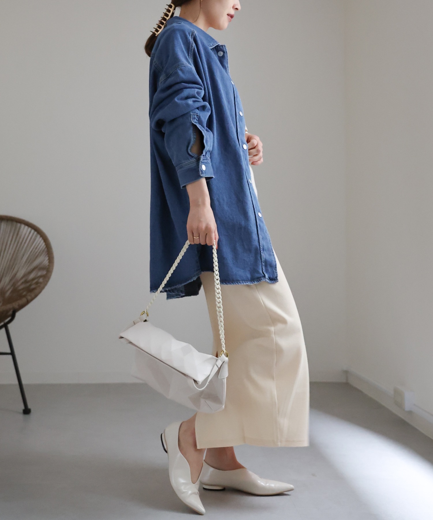 model:162cm  着用サイズ:FREE