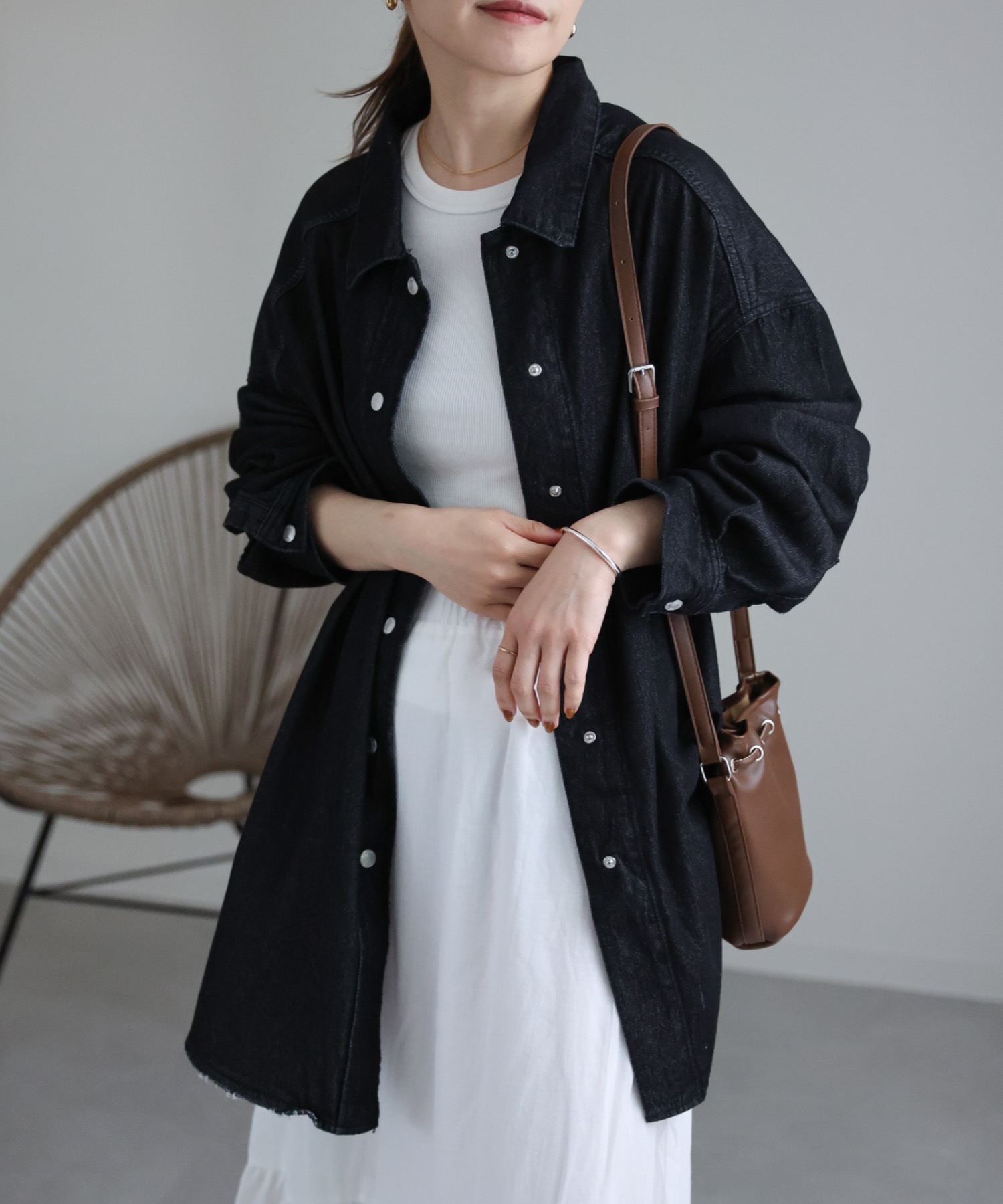 model:162cm  着用サイズ:FREE
