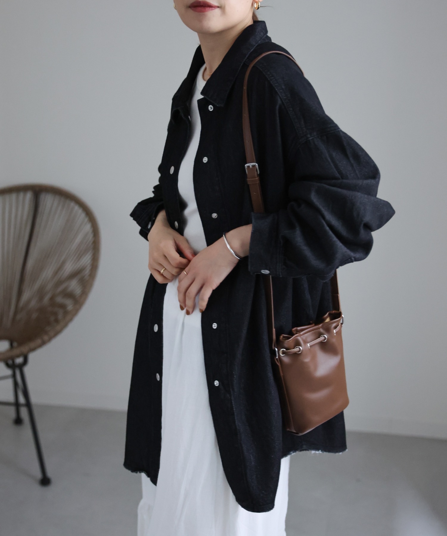 model:162cm  着用サイズ:FREE