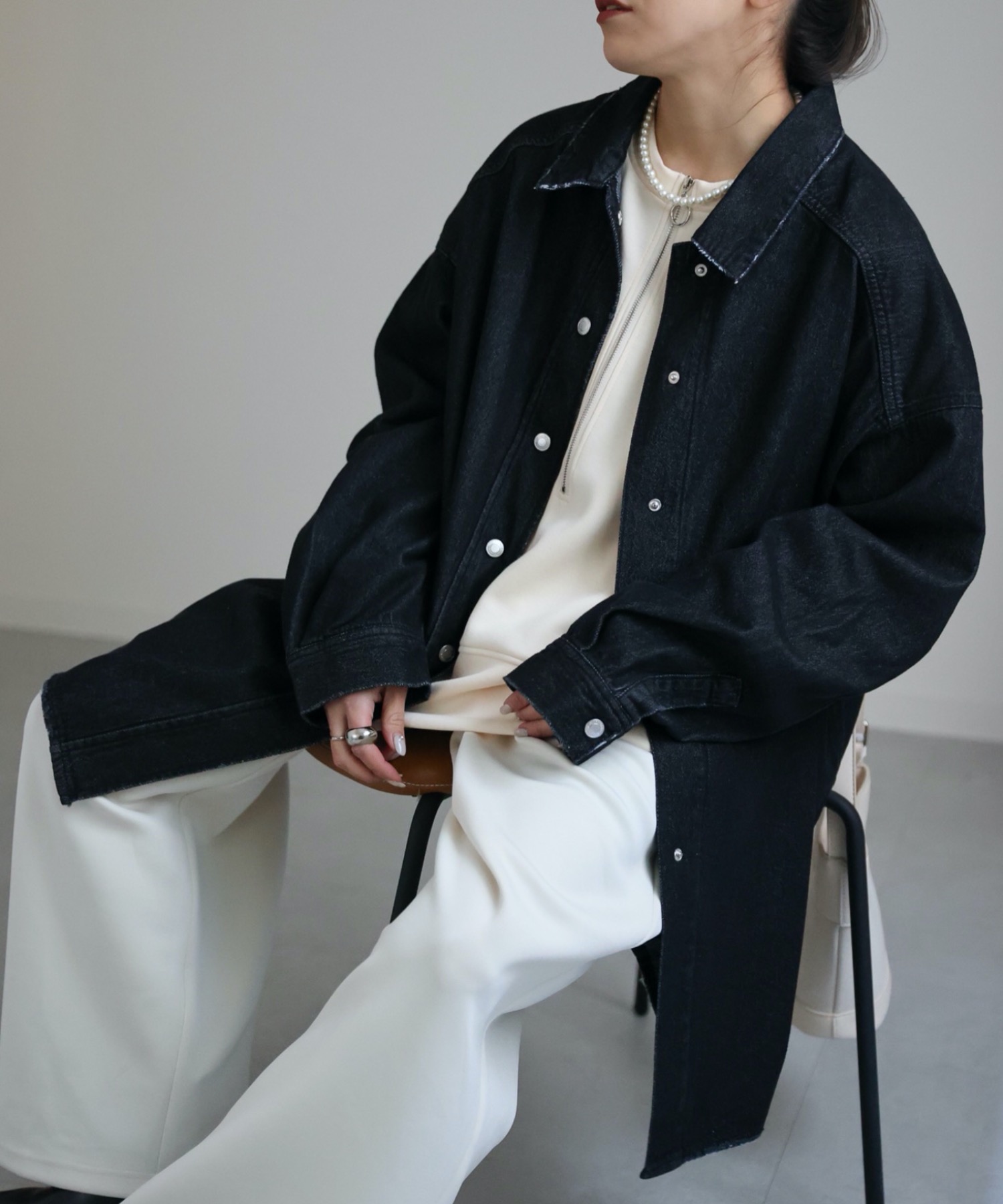 model:156cm  着用サイズ:FREE