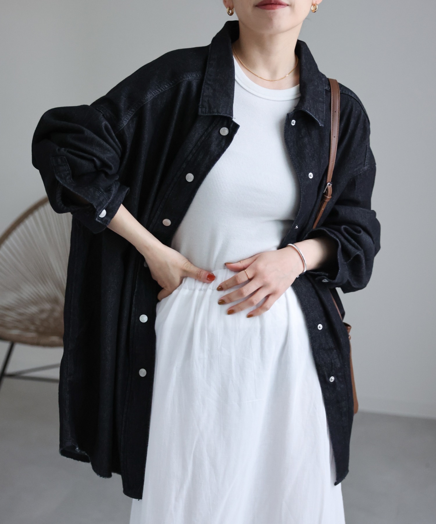 model:162cm  着用サイズ:FREE