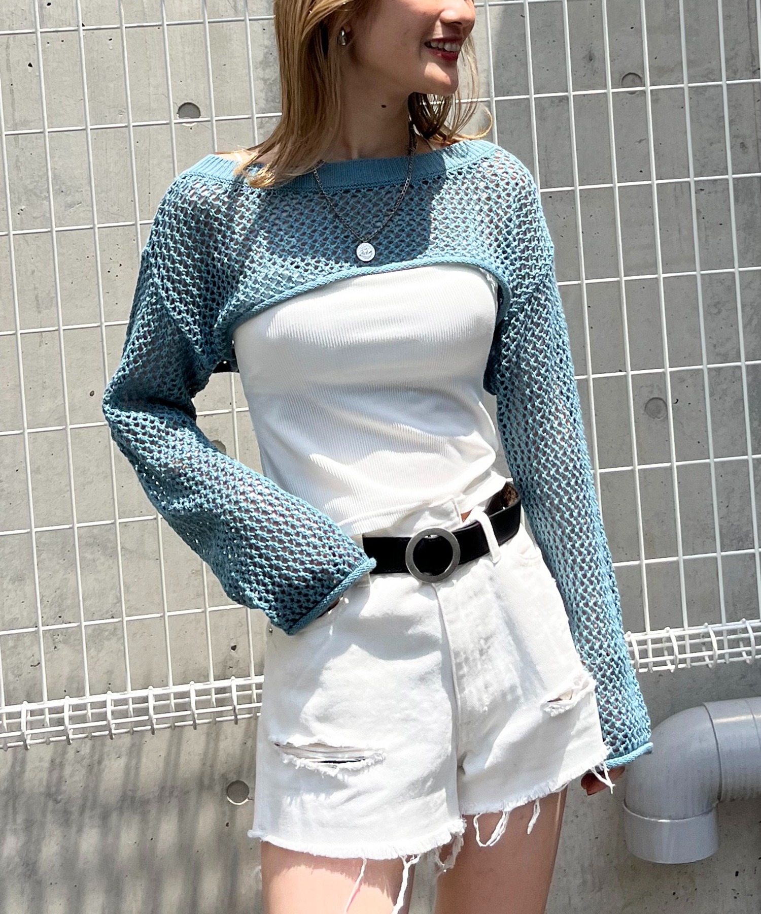 トップス hina ラメシアーギャザートップス（その他トップス）｜hinari（ヒナリ