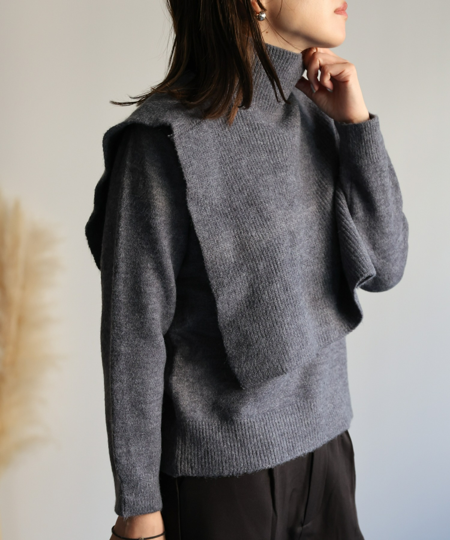 model:162㎝　着用サイズFREE