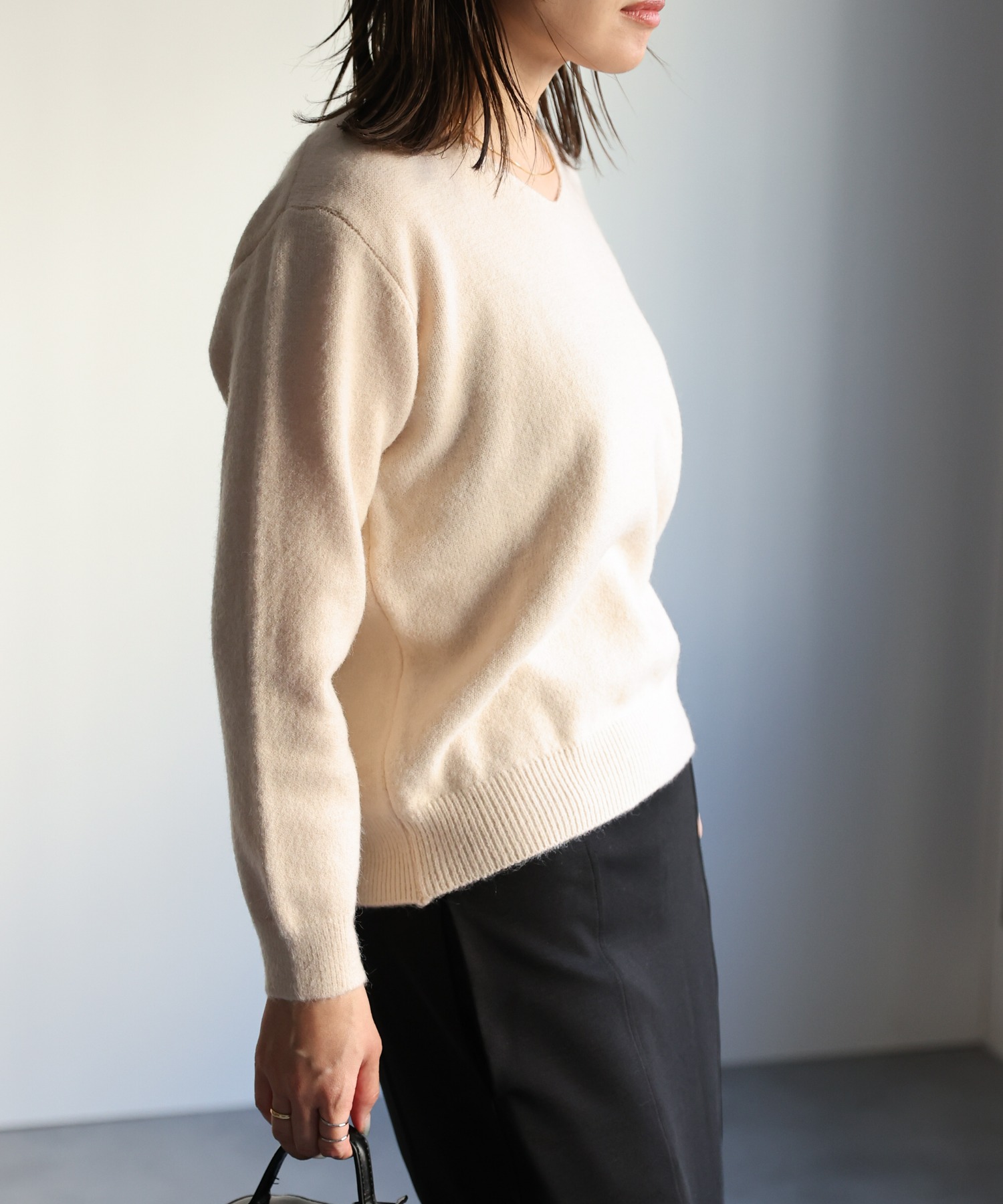 model:162㎝　着用サイズFREE