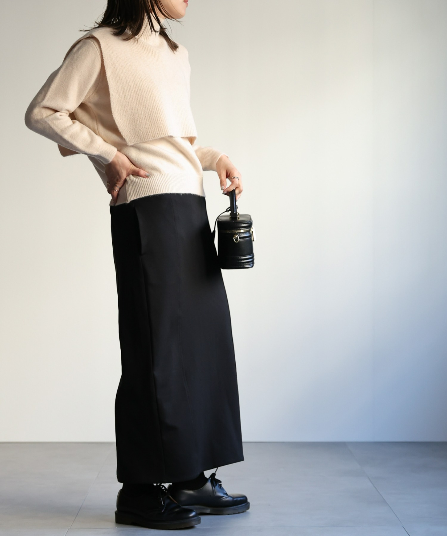 model:162㎝　着用サイズFREE
