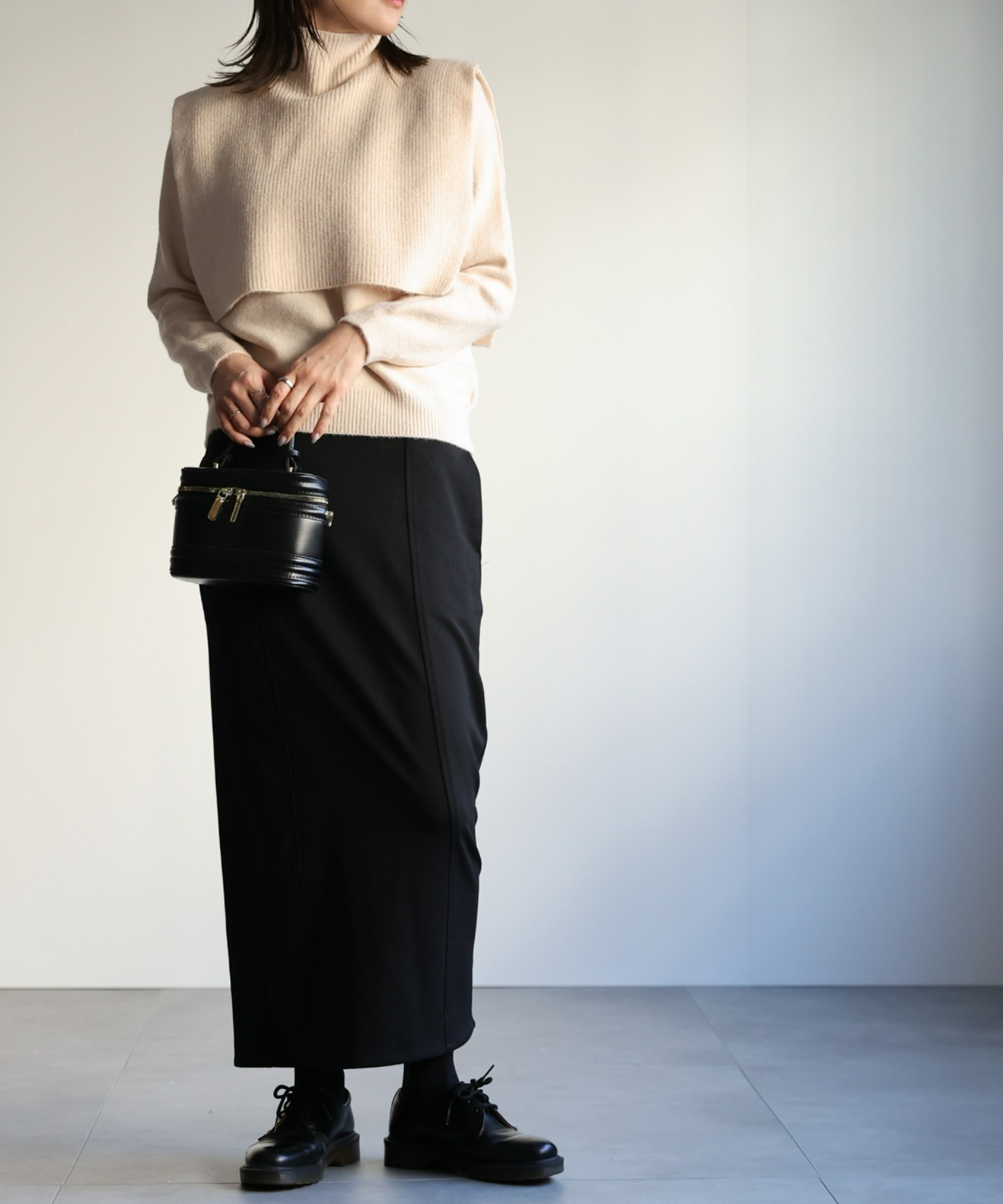 model:162㎝　着用サイズFREE