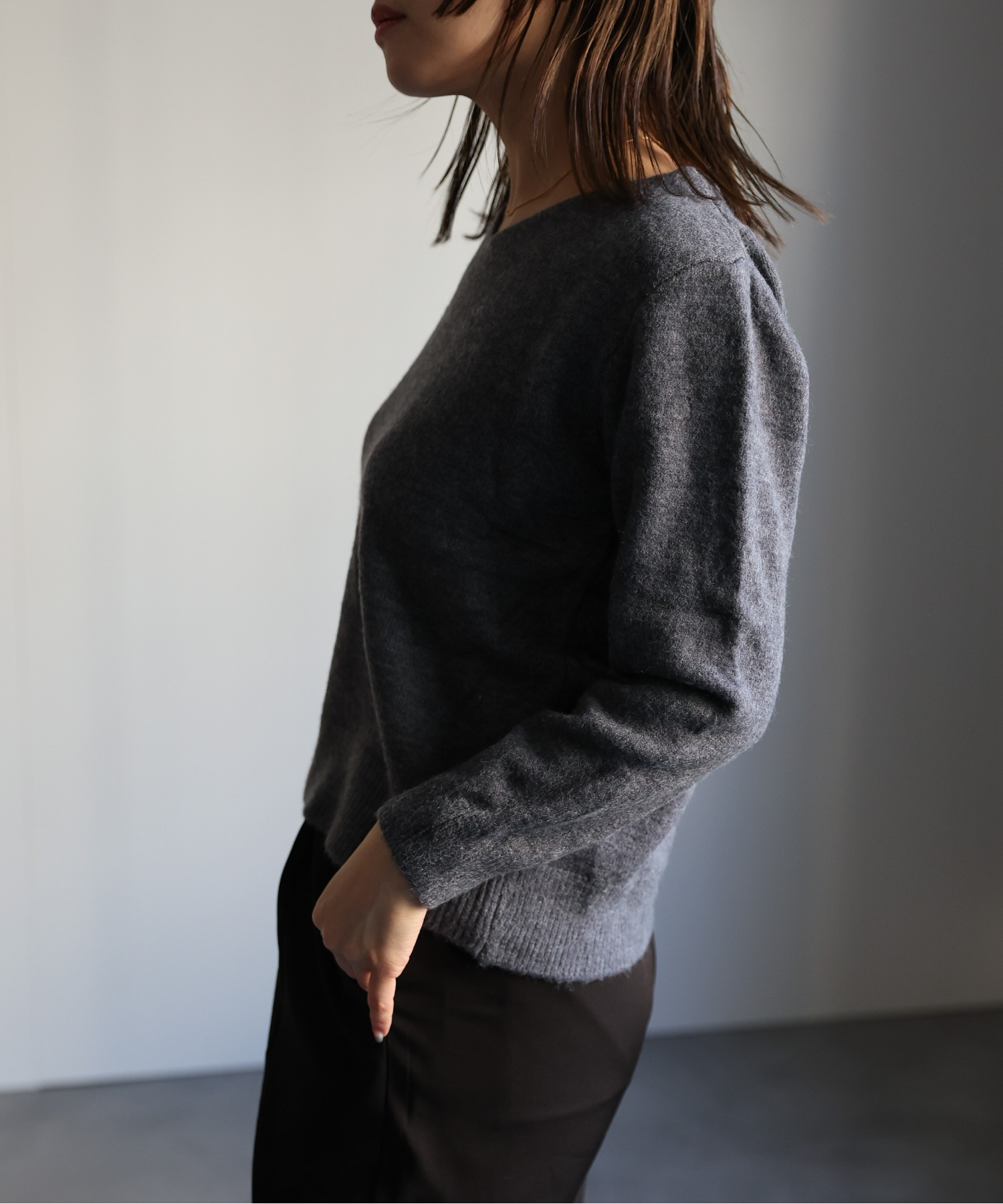 model:162㎝　着用サイズFREE