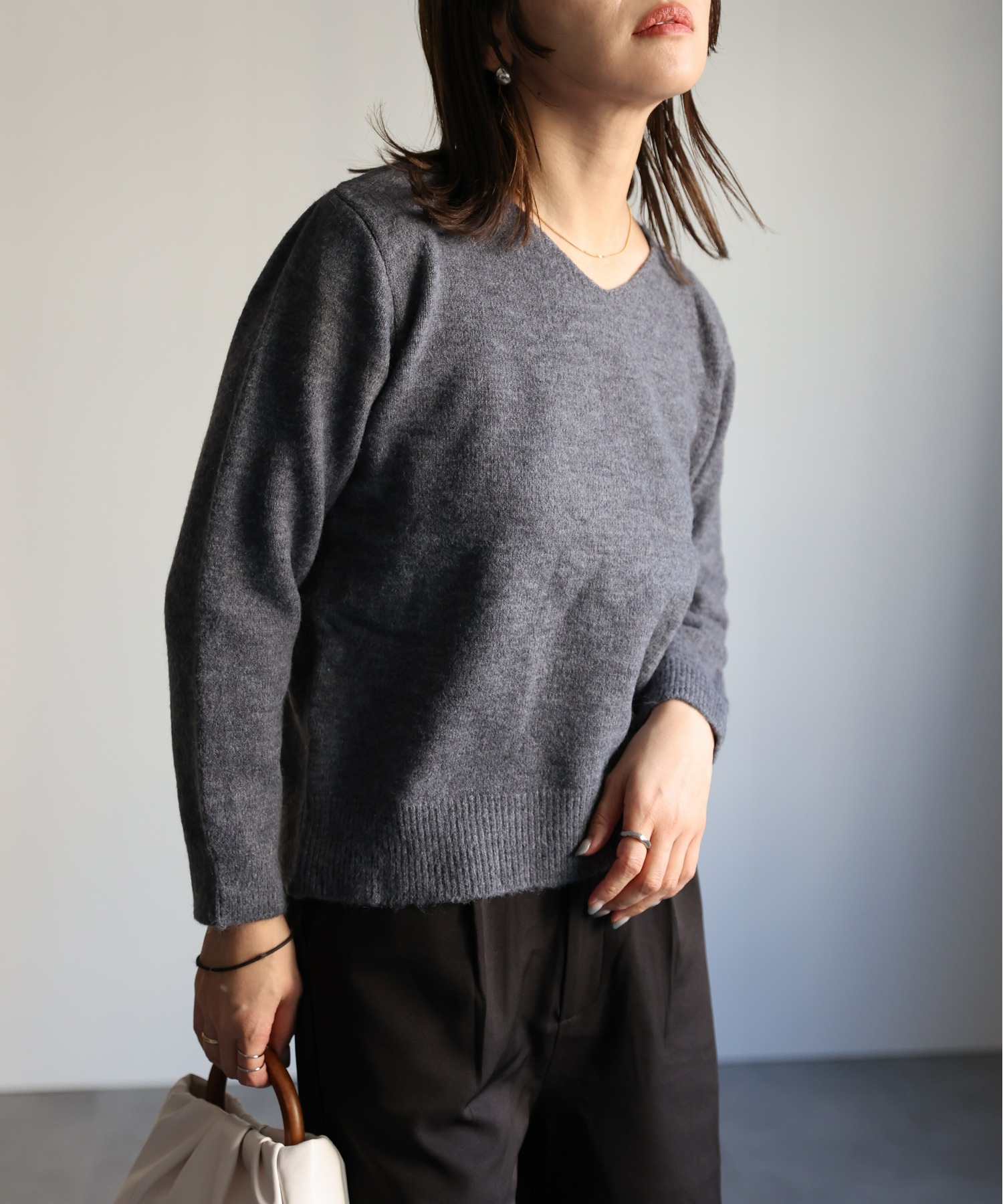 model:162㎝　着用サイズFREE