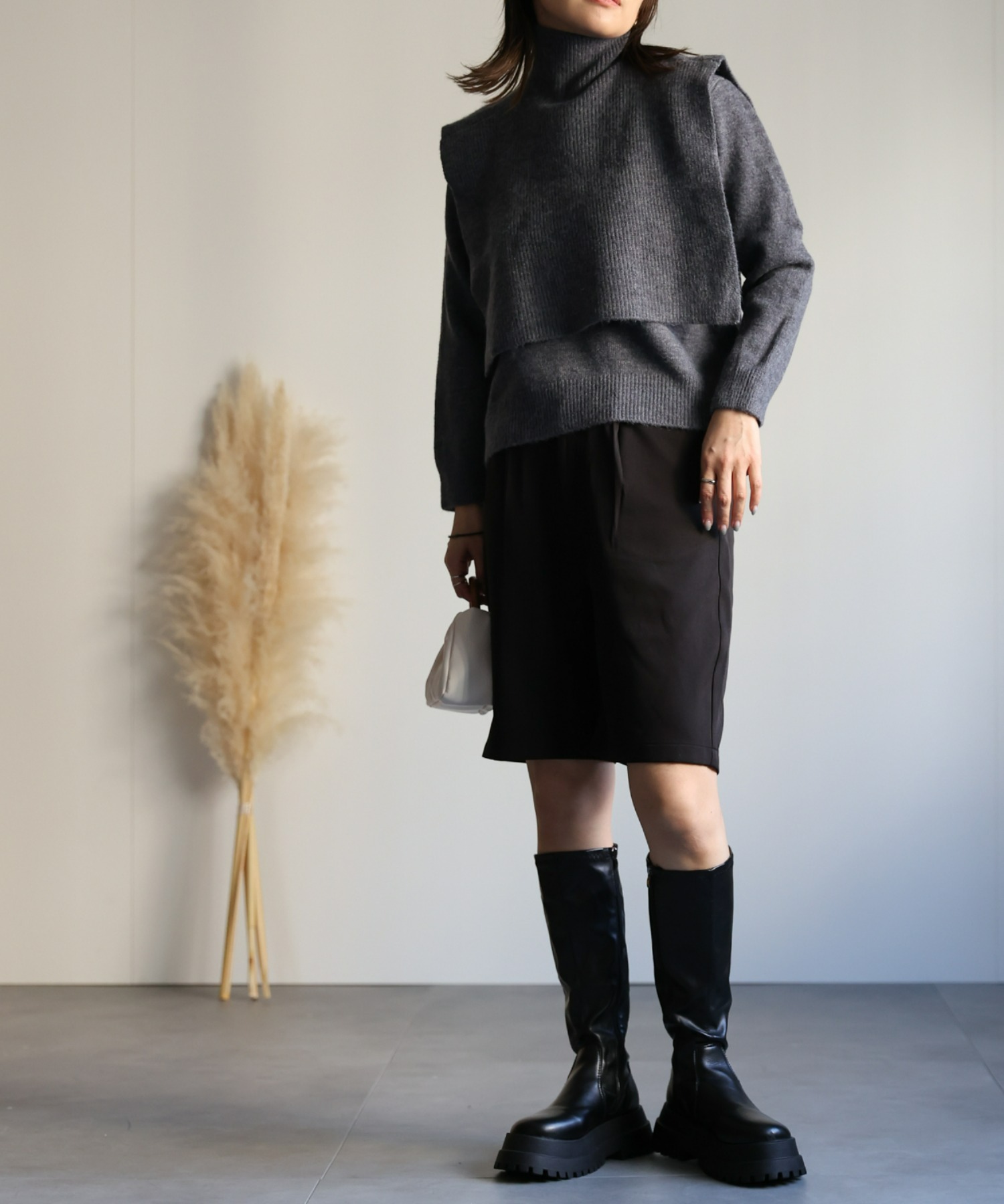 model:162㎝　着用サイズFREE