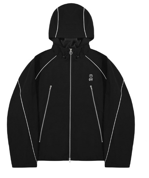 OY/オーワイ』PIPING ZIPPER HOODIE TRACK JACKET/パイピング