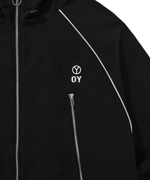 OY/オーワイ』PIPING ZIPPER HOODIE TRACK JACKET/パイピングトラック ジャケット OY│A'GEM/9×.KOM【公式】｜韓国・ストリートブランド通販サイト  エージェムナイン ドットケーオーエム