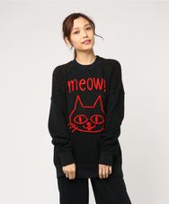 MEOW! 刺繍スウェット