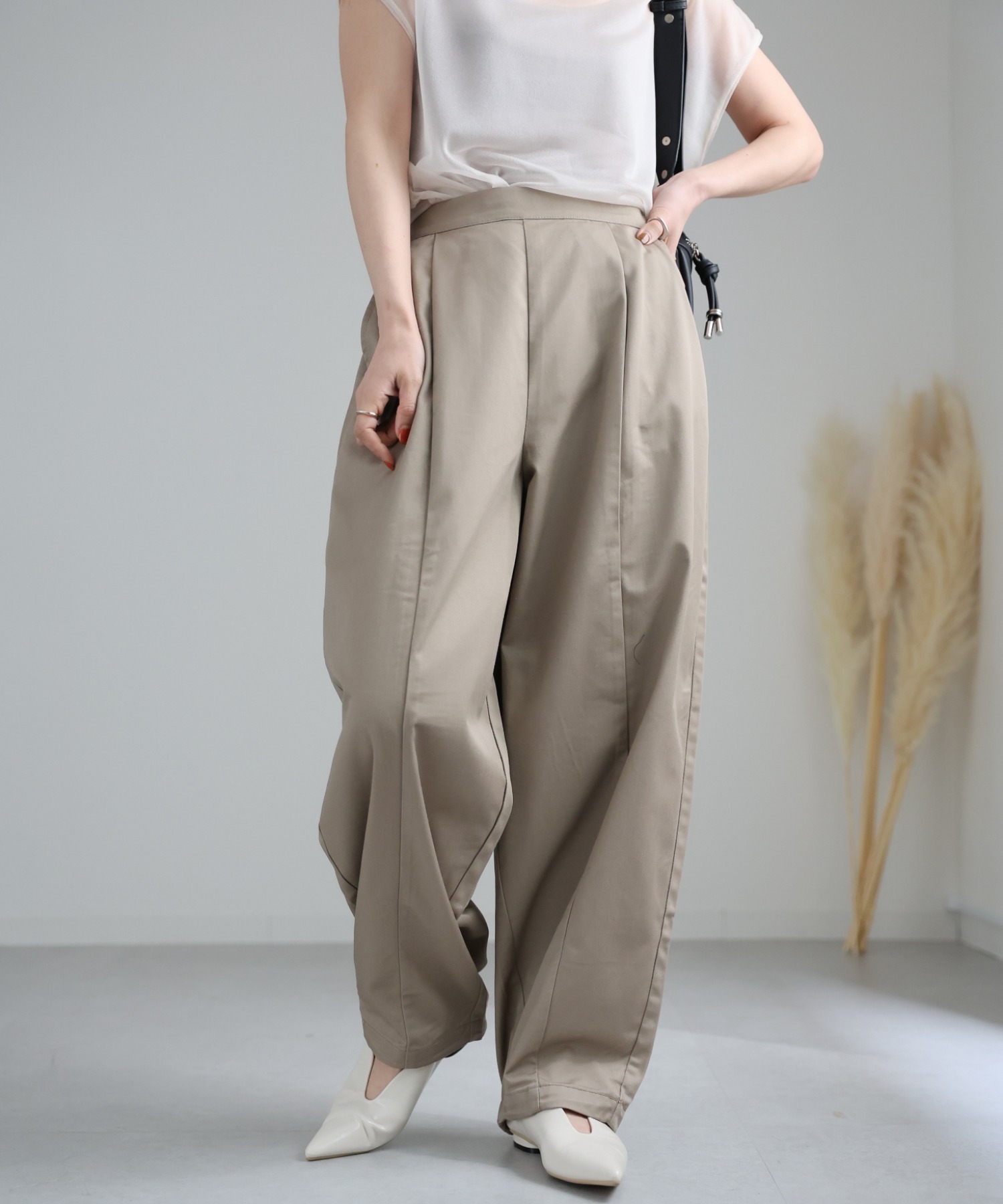 model:162㎝　着用サイズ:FREE