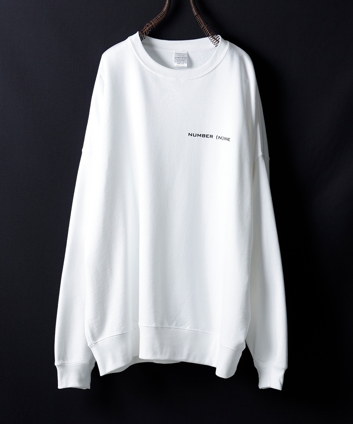 NUMBER (N)INE/ナンバーナイン BLANK GENERATION OVER SWEATSHIRT EMMA