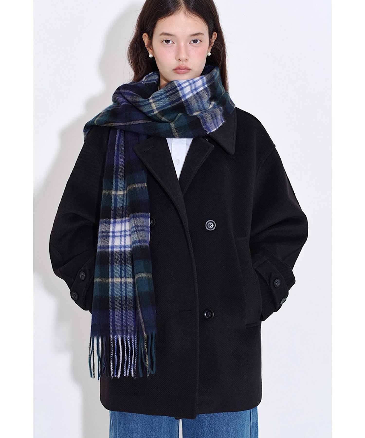 ダブルブレスト チェスターコート FQ25W137【Fano Studios】【2025AW