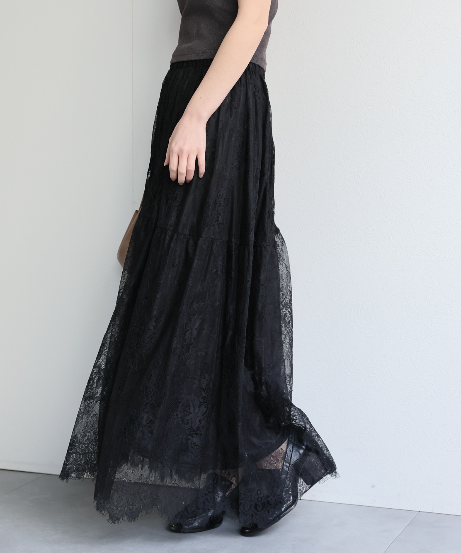 model：156cm 着用サイズ：FREE