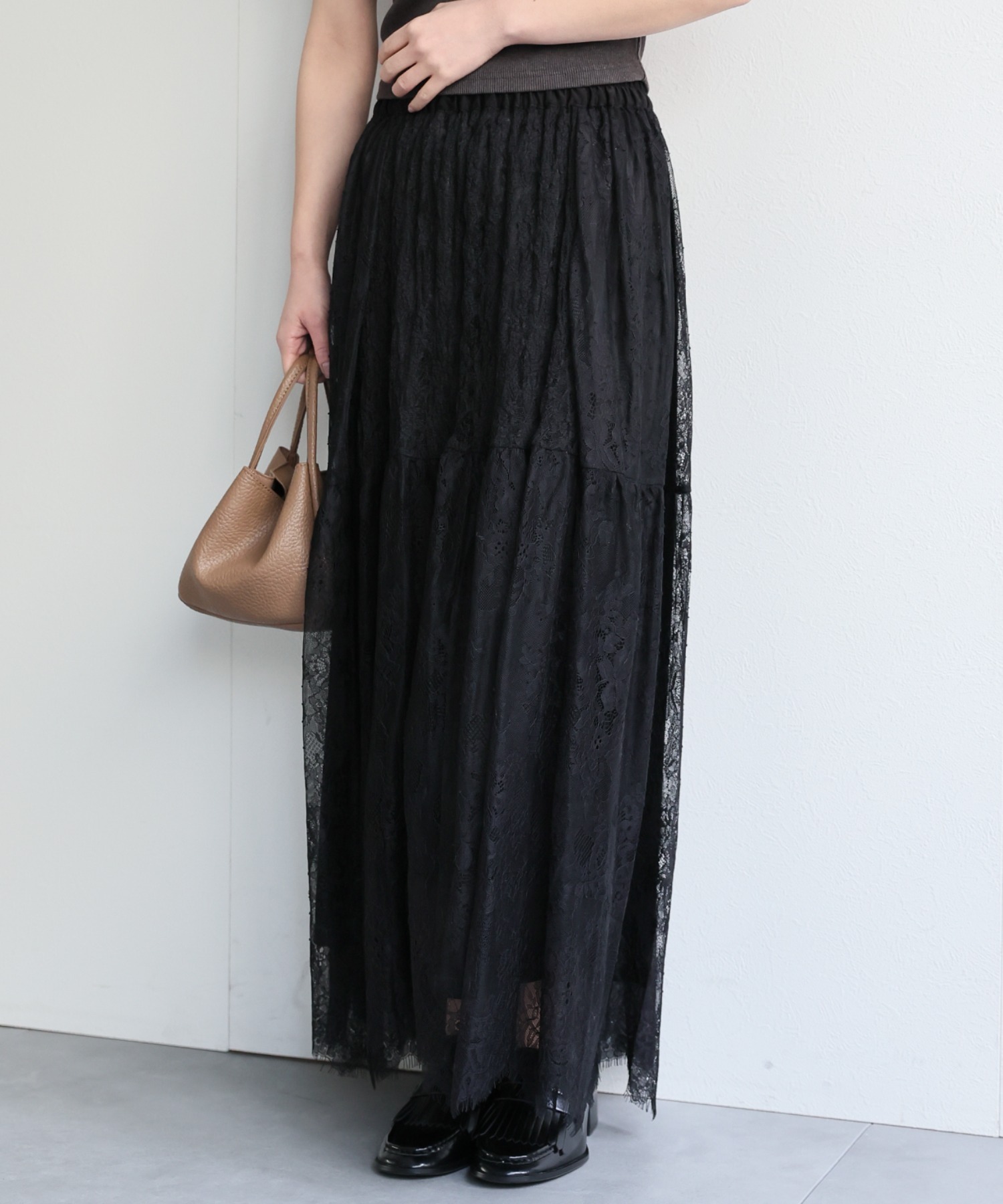 model：156cm 着用サイズ：FREE
