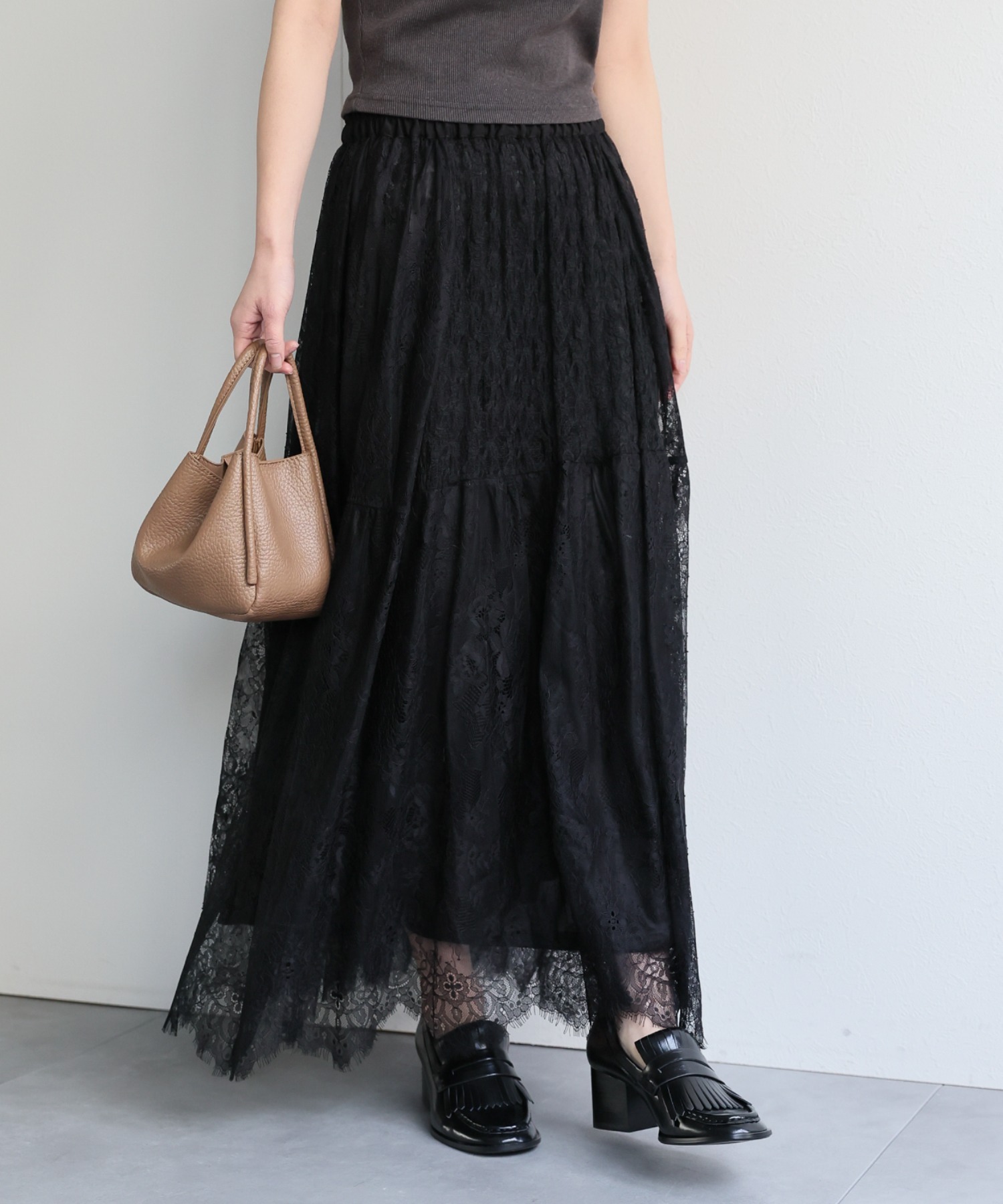 model：156cm 着用サイズ：FREE