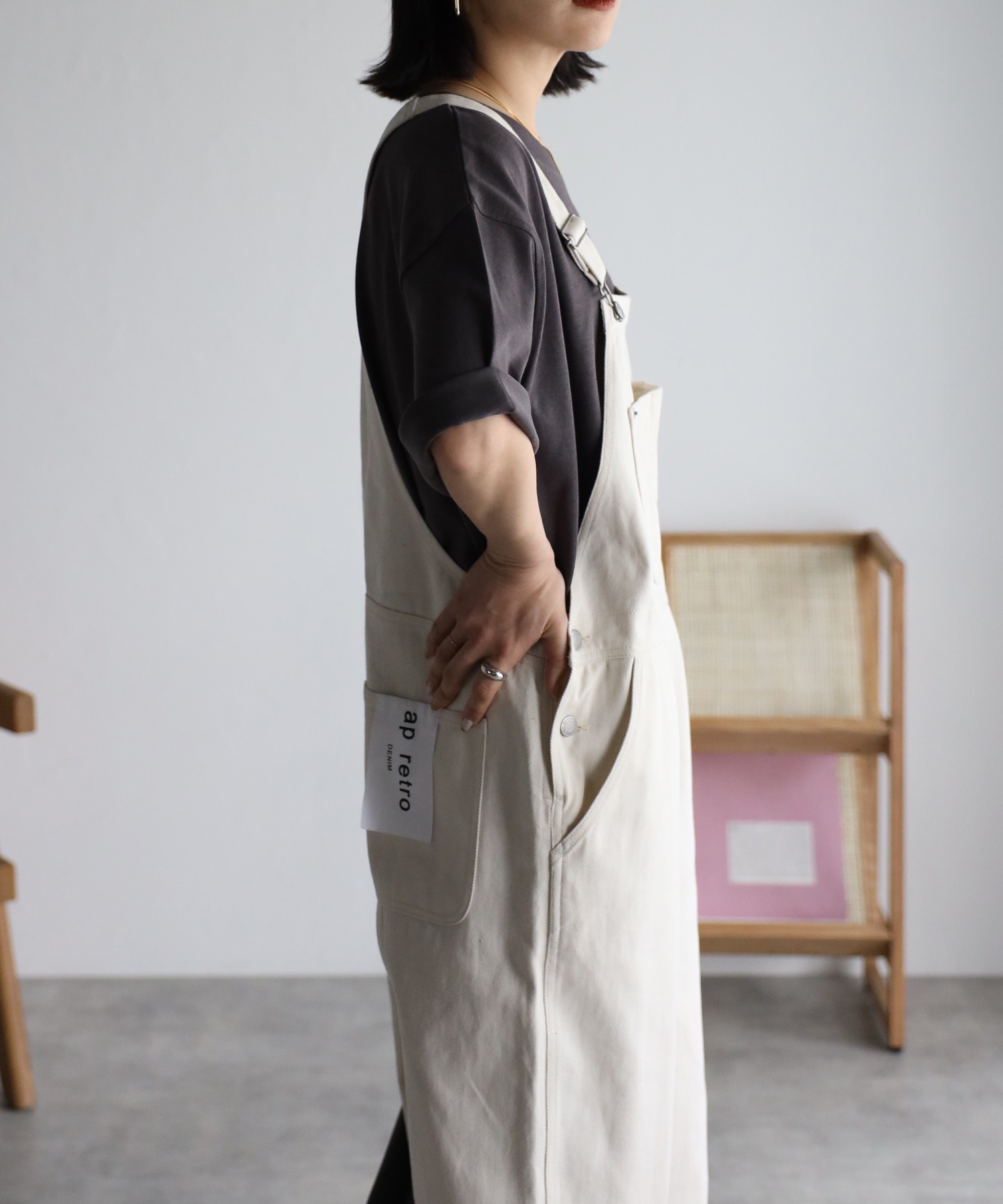 model:162cm  着用サイズ:FREE