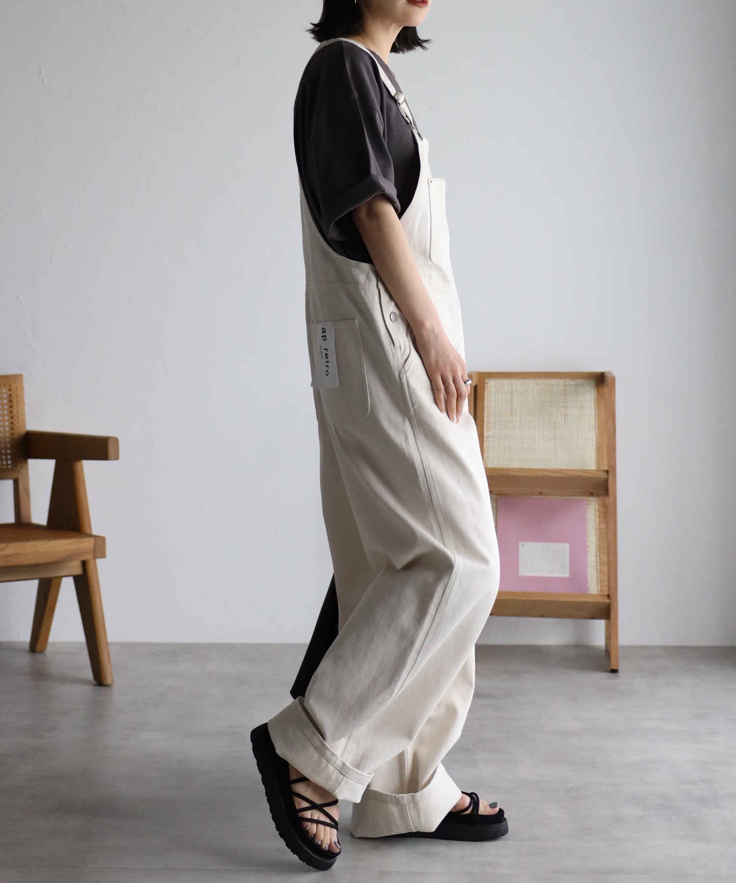 model:162cm  着用サイズ:FREE
