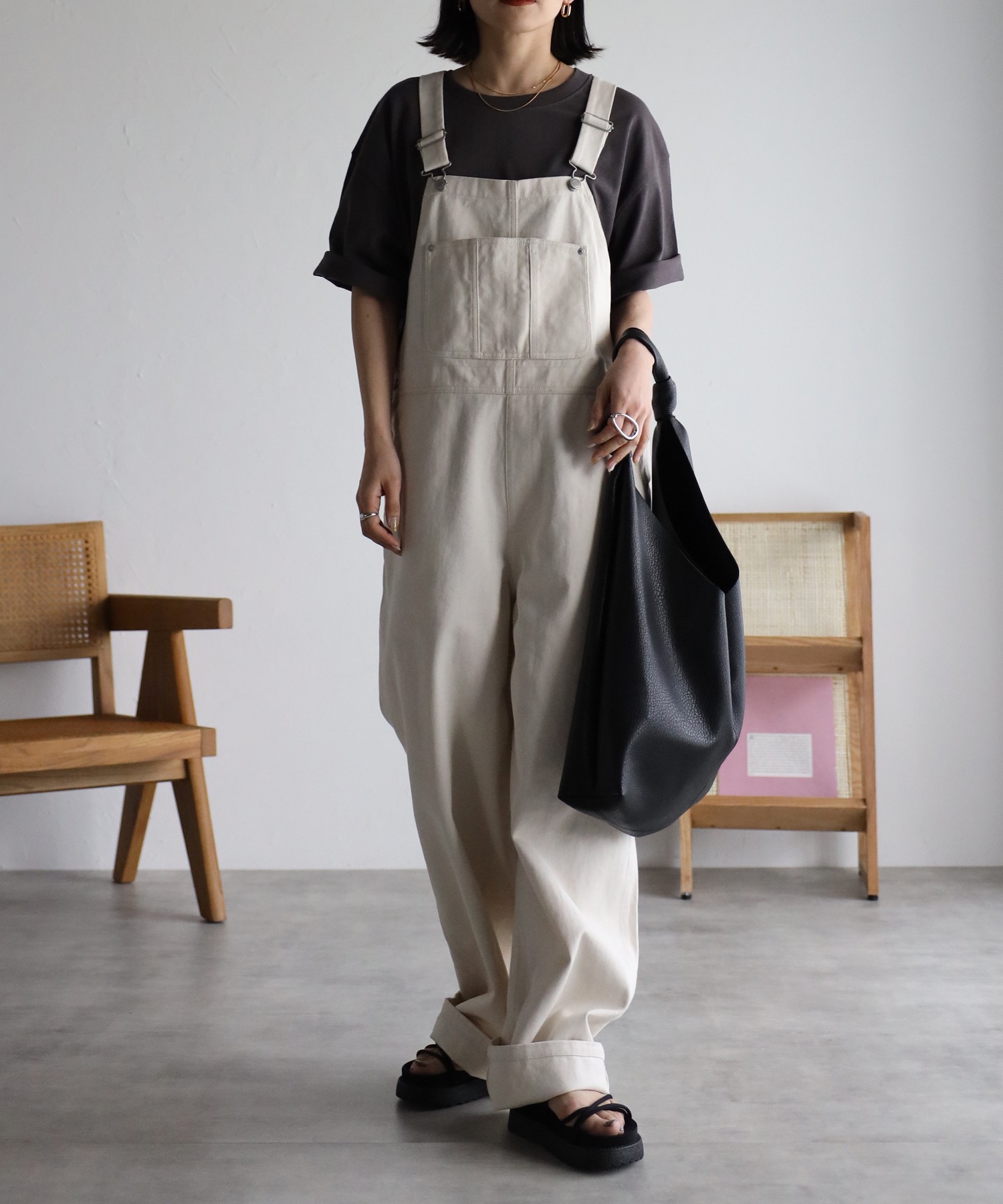 model:162cm  着用サイズ:FREE