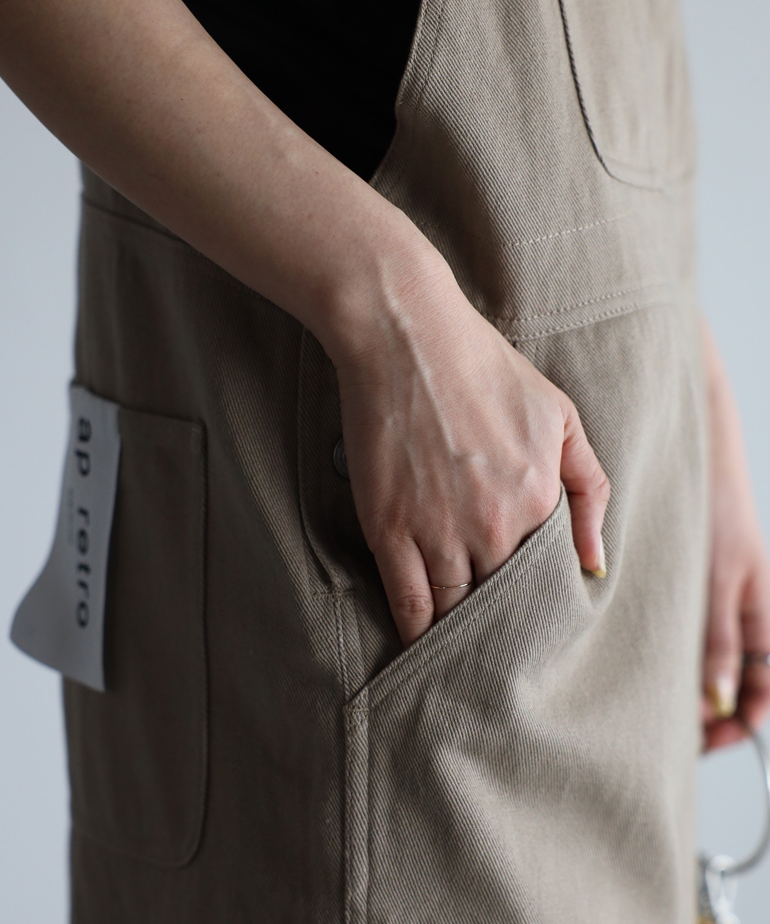 model:162cm  着用サイズ:FREE