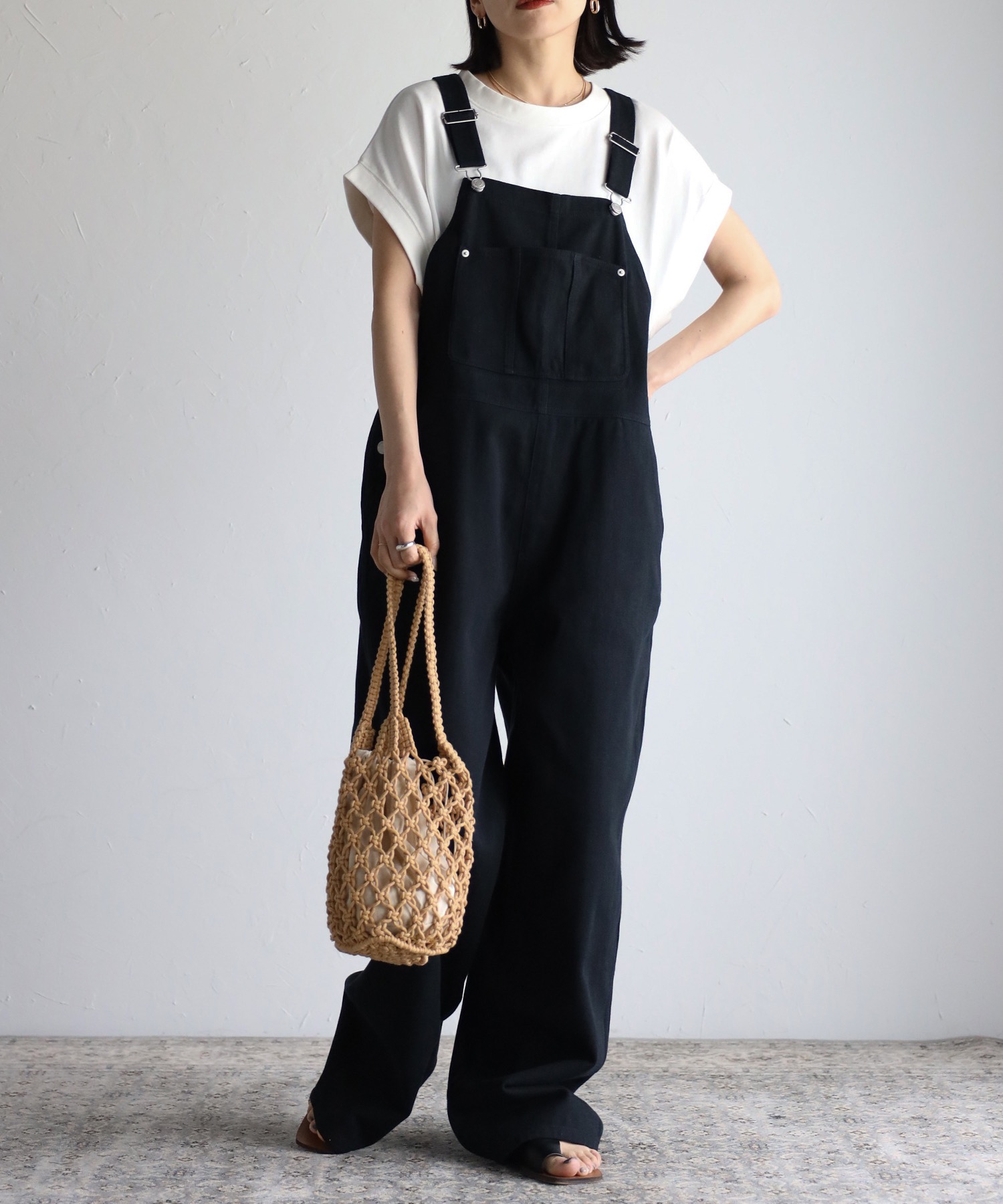 model:162cm  着用サイズ:FREE