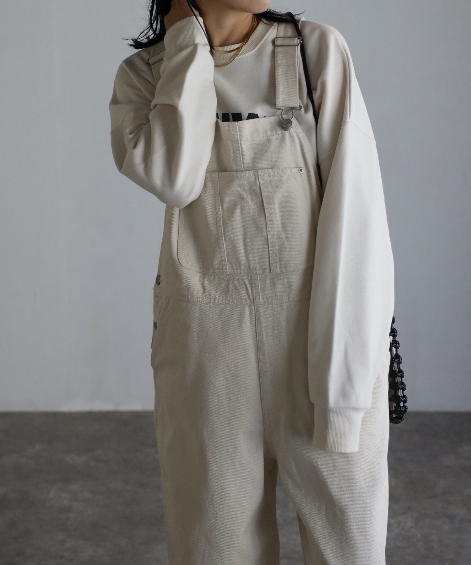 model:162cm  着用サイズ:FREE