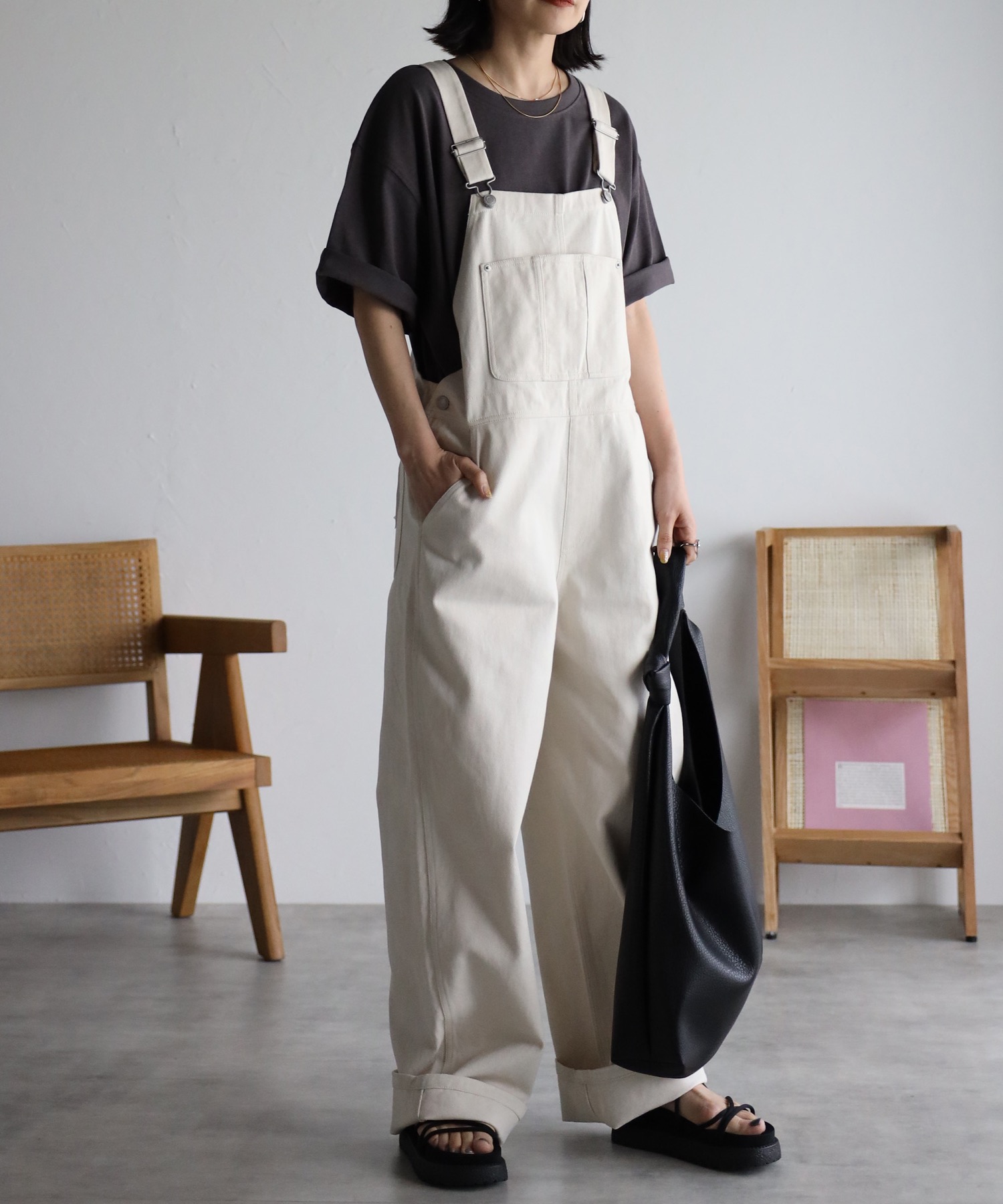 model:162cm  着用サイズ:FREE