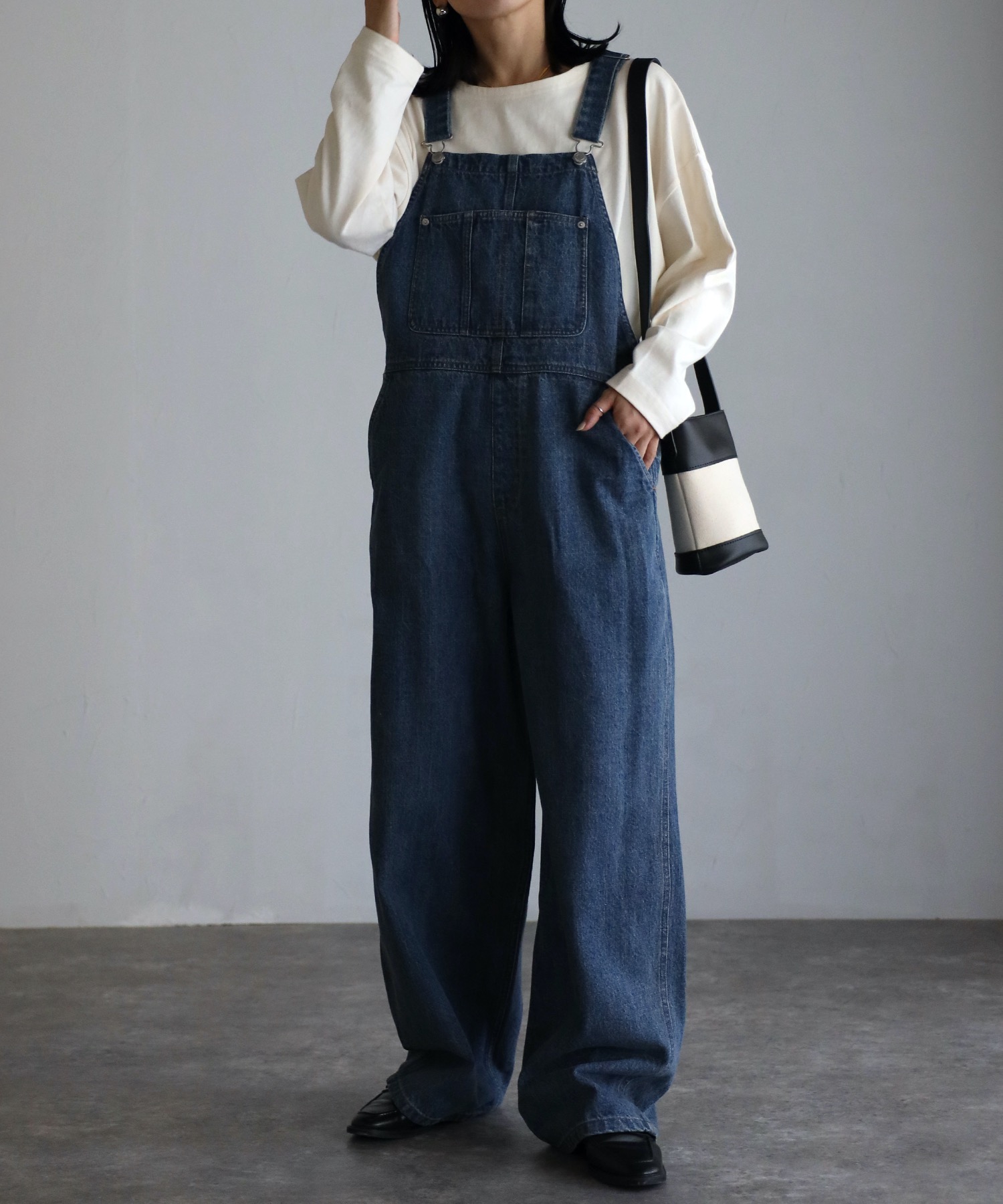model:162cm  着用サイズ:FREE