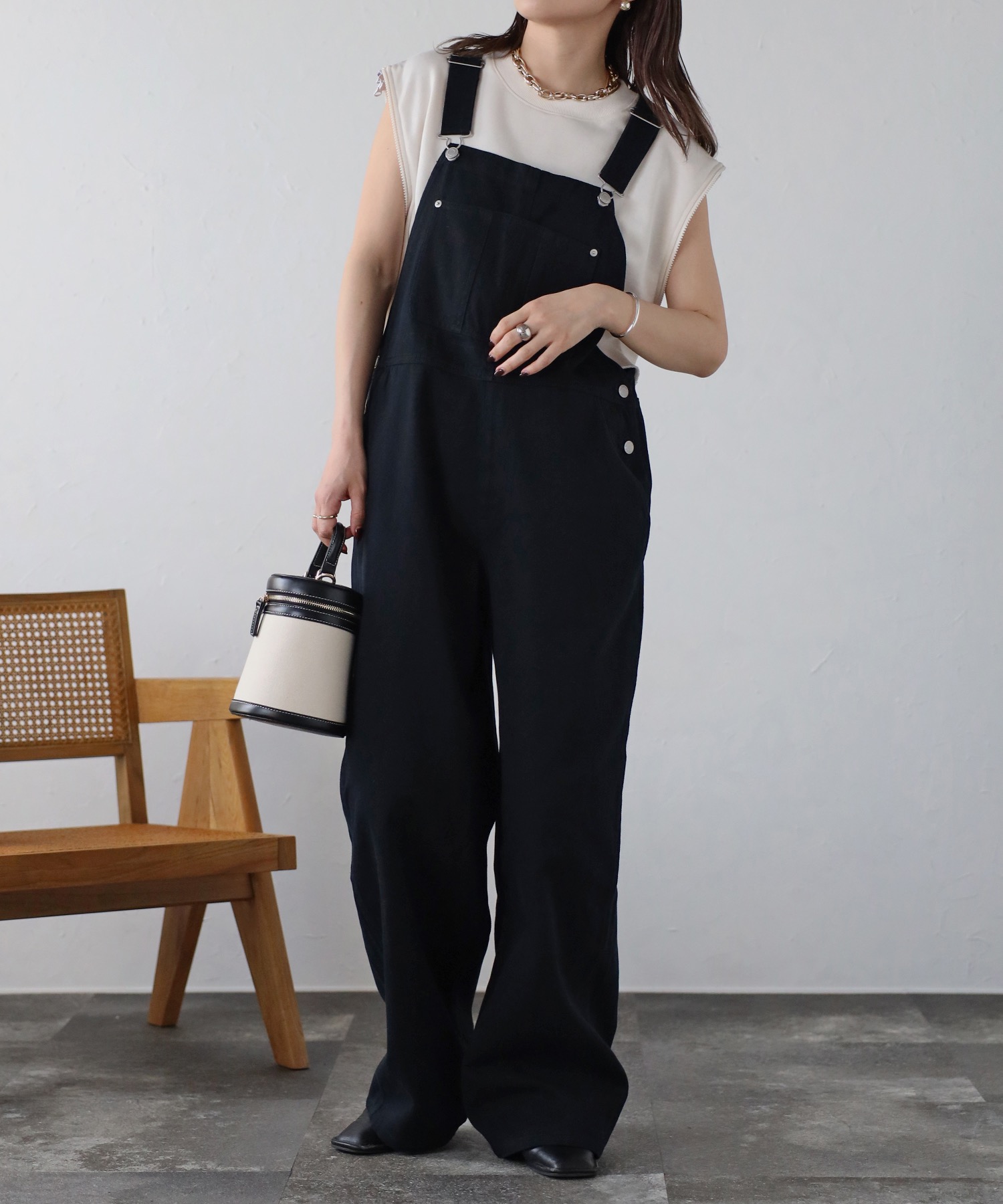 model:162cm  着用サイズ:FREE