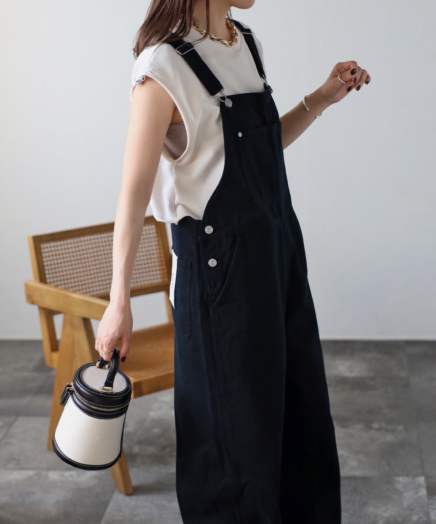 model:162cm  着用サイズ:FREE