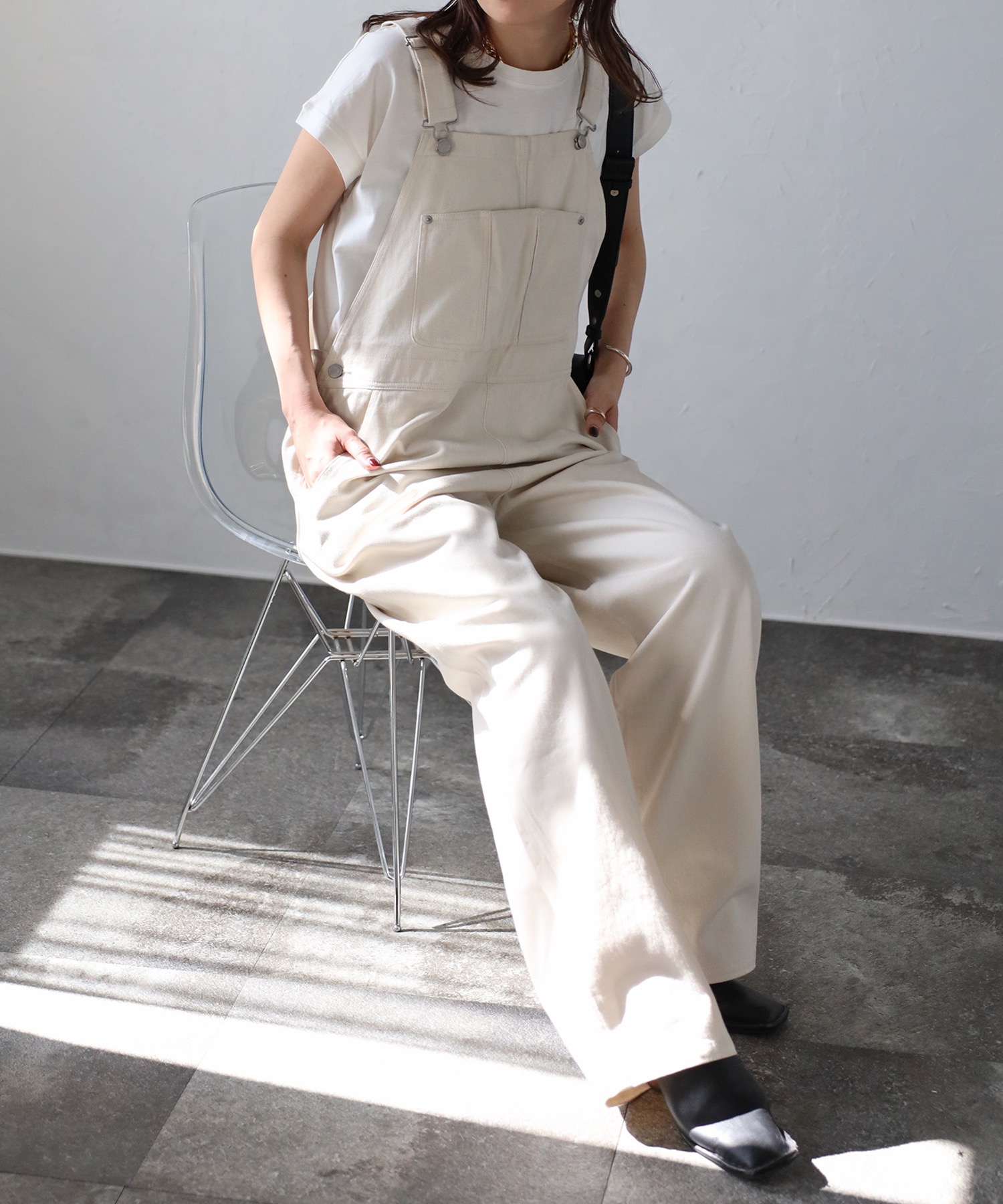 model:162cm  着用サイズ:FREE