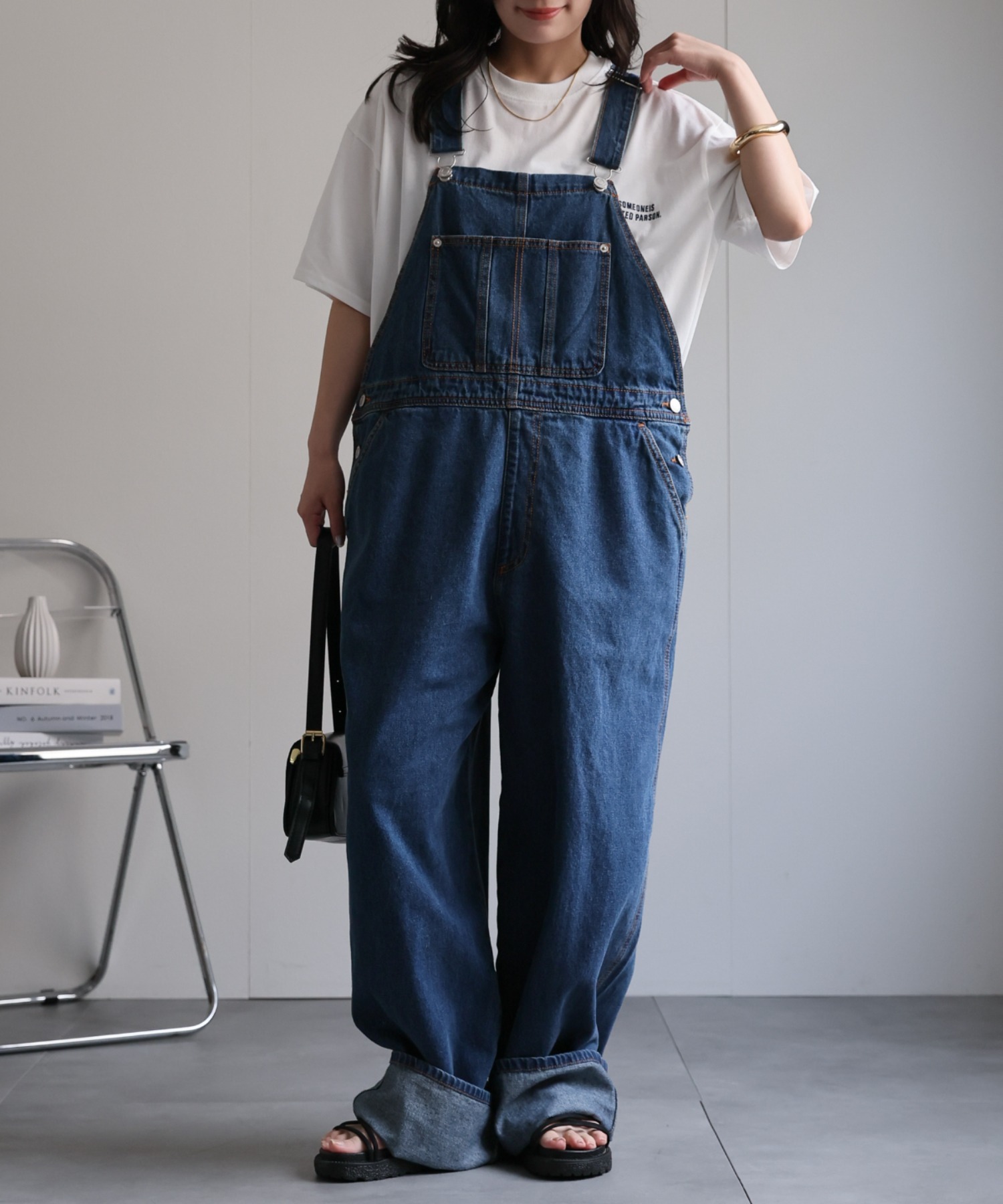 model：156cm 着用サイズ：FREE