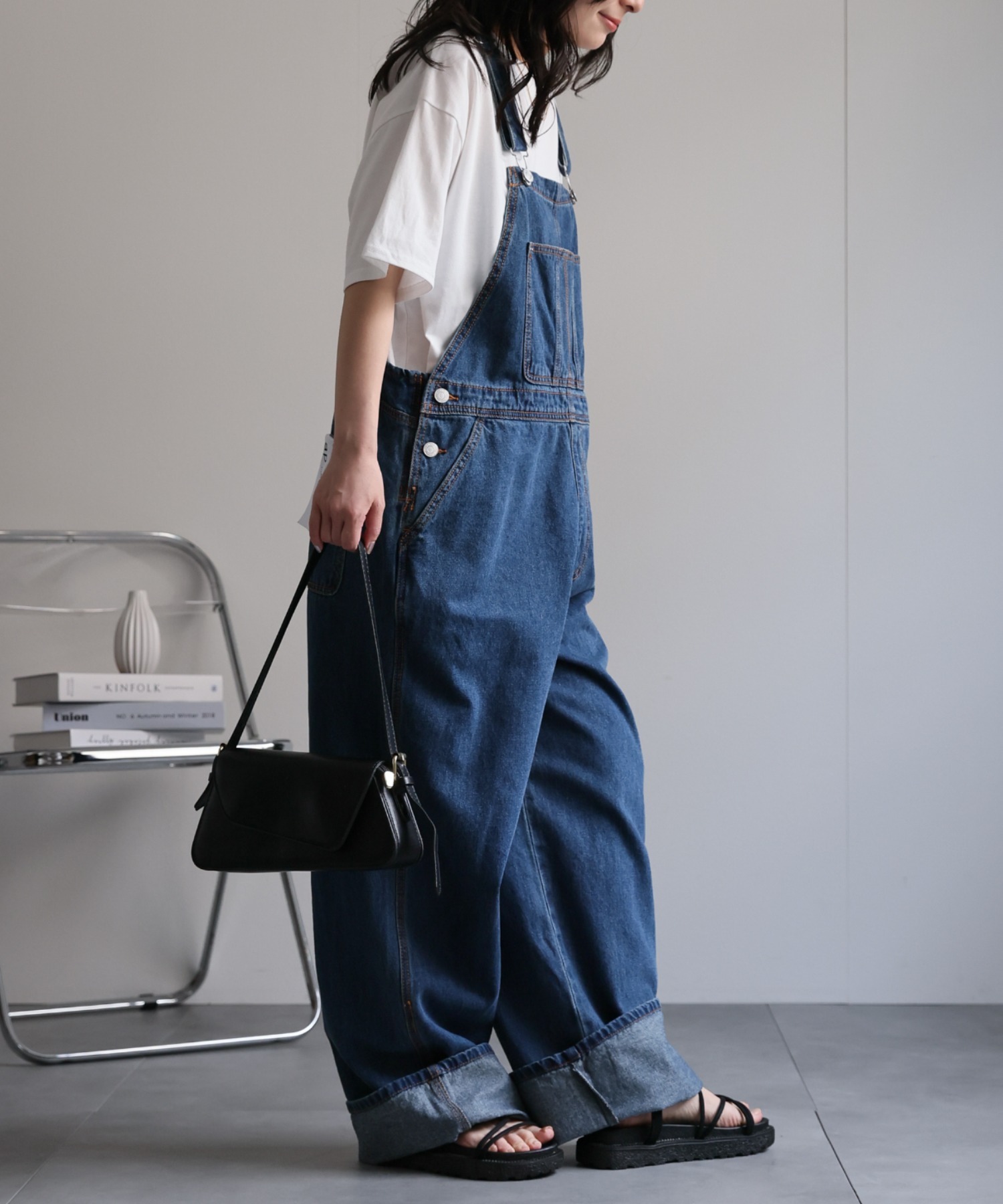 model：156cm 着用サイズ：FREE