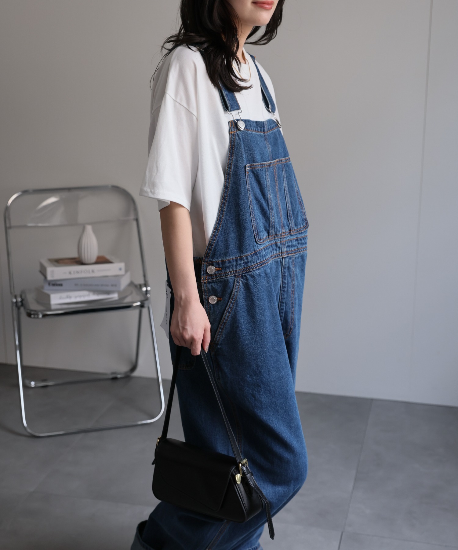 model：156cm 着用サイズ：FREE
