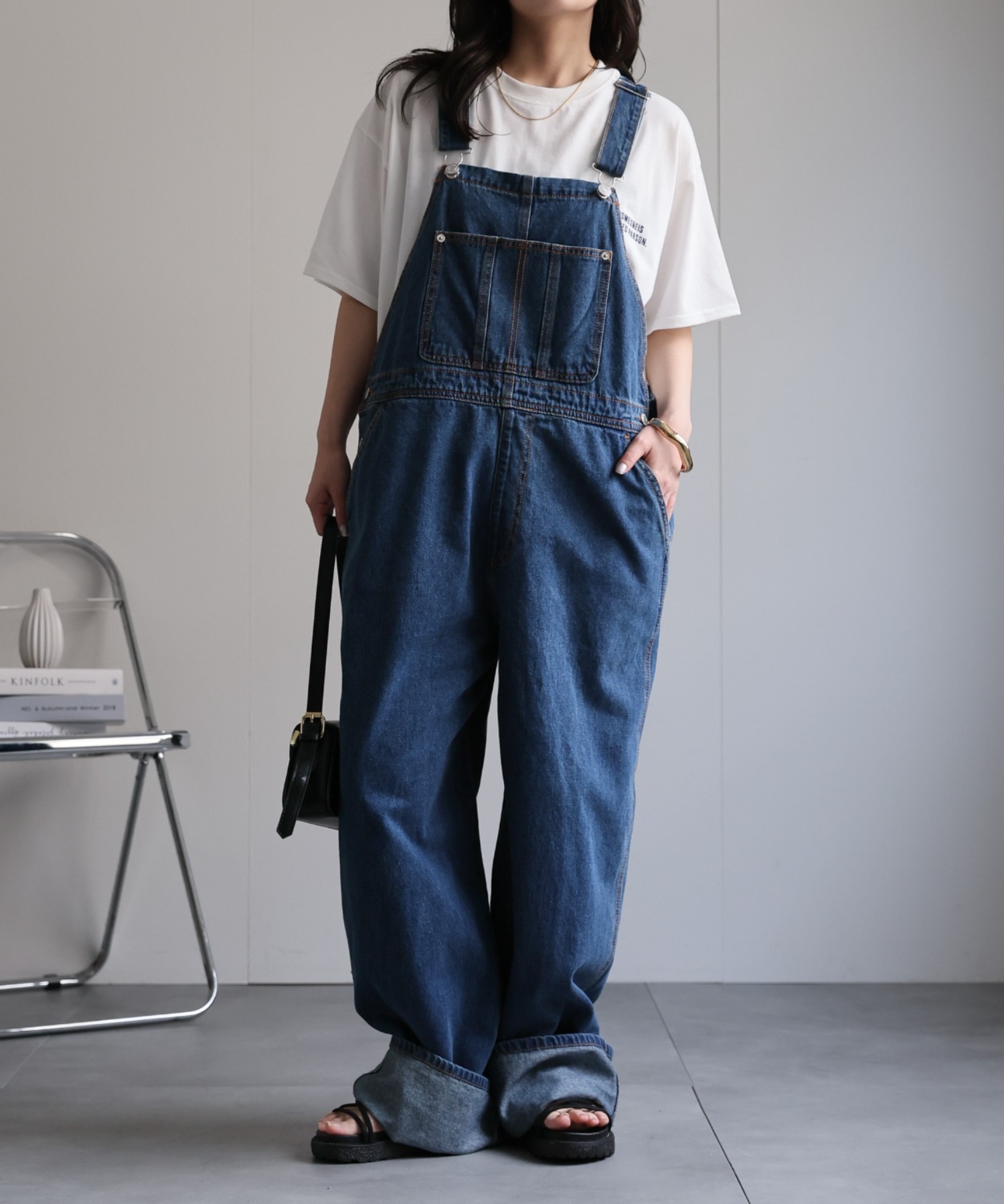 model：156cm 着用サイズ：FREE