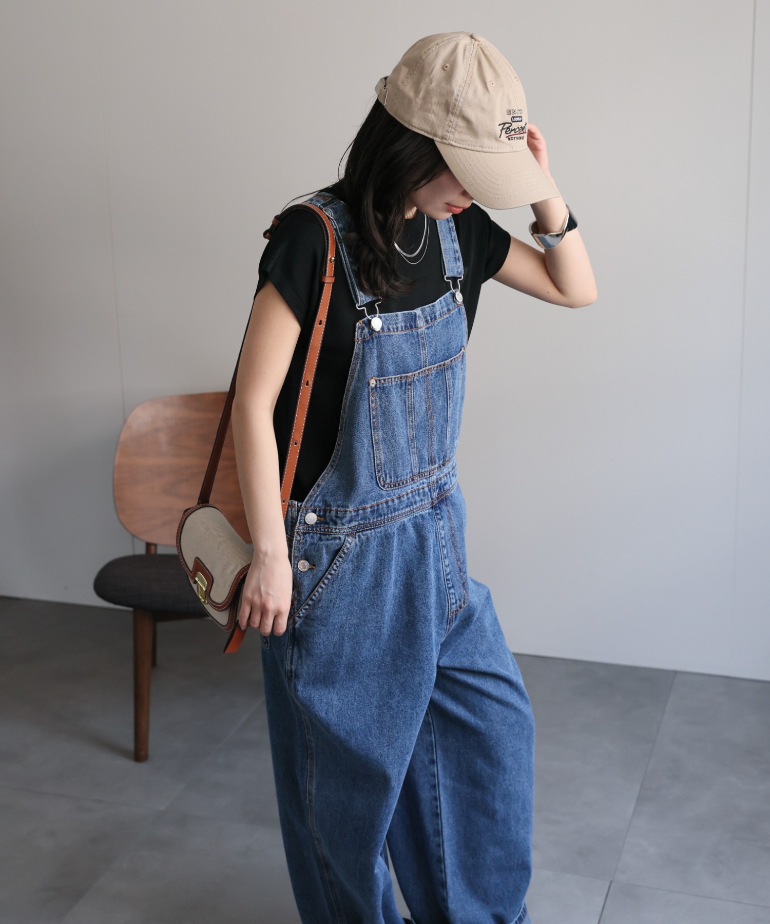 model：156cm 着用サイズ：FREE