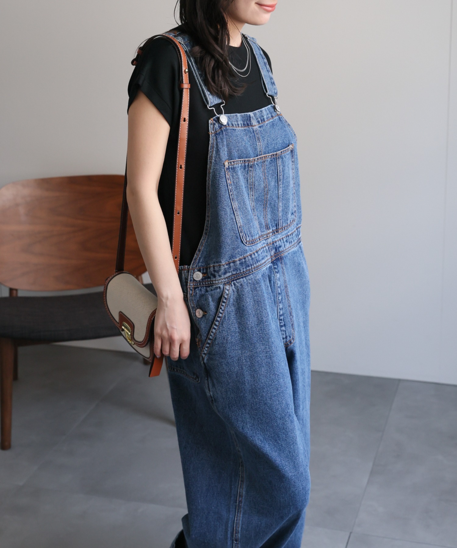 model：156cm 着用サイズ：FREE