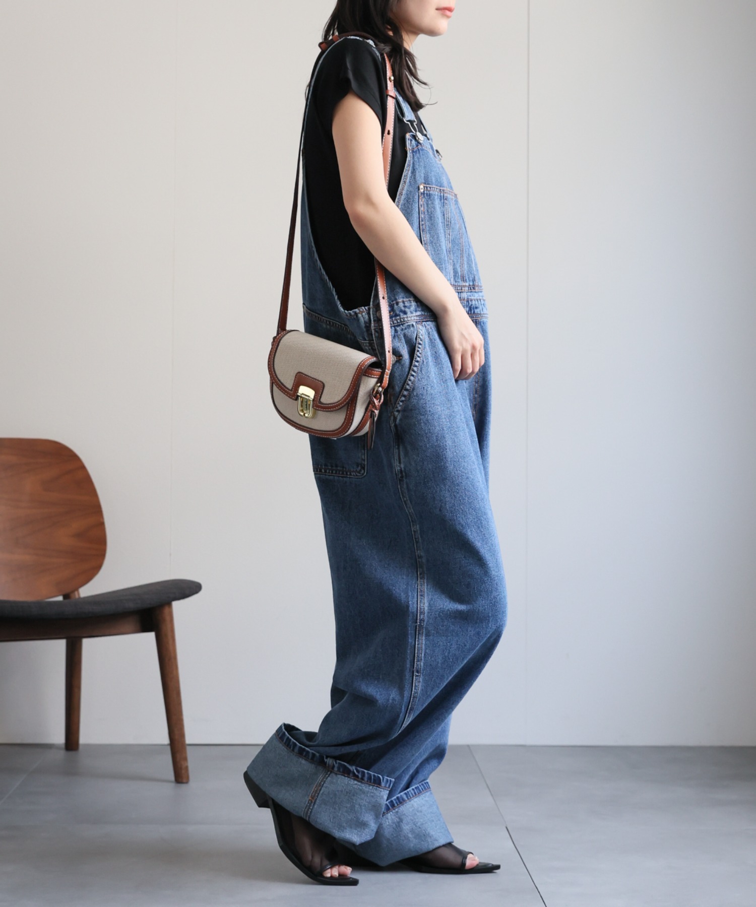 model：156cm 着用サイズ：FREE